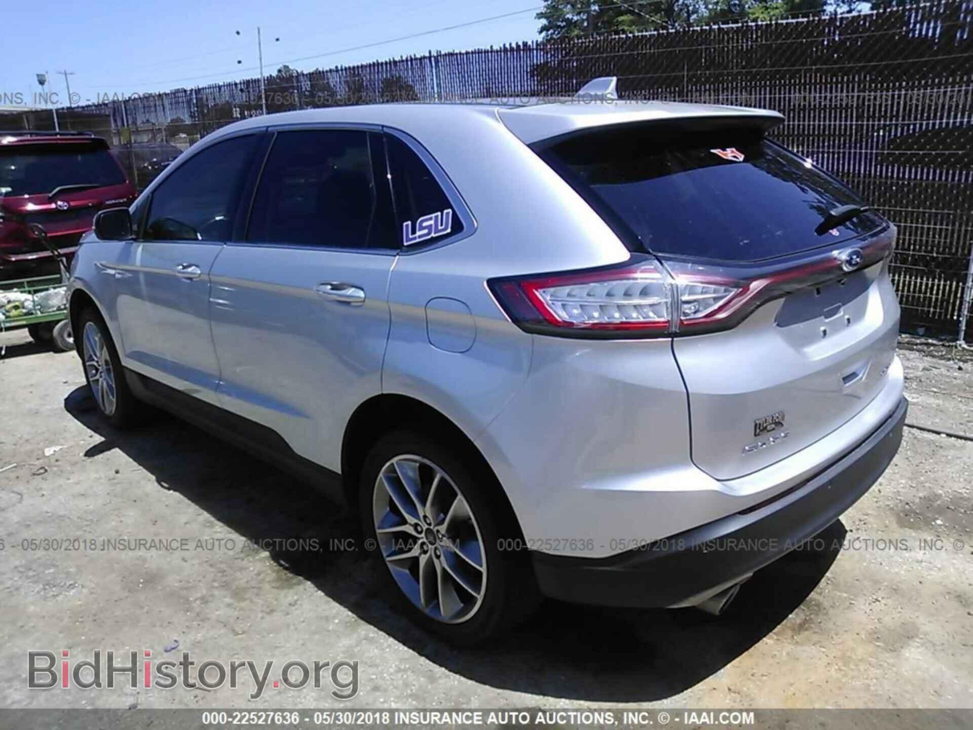 2015 Ford Edge - VIN: 2FMTK3K84FBB27011 - Фото 3