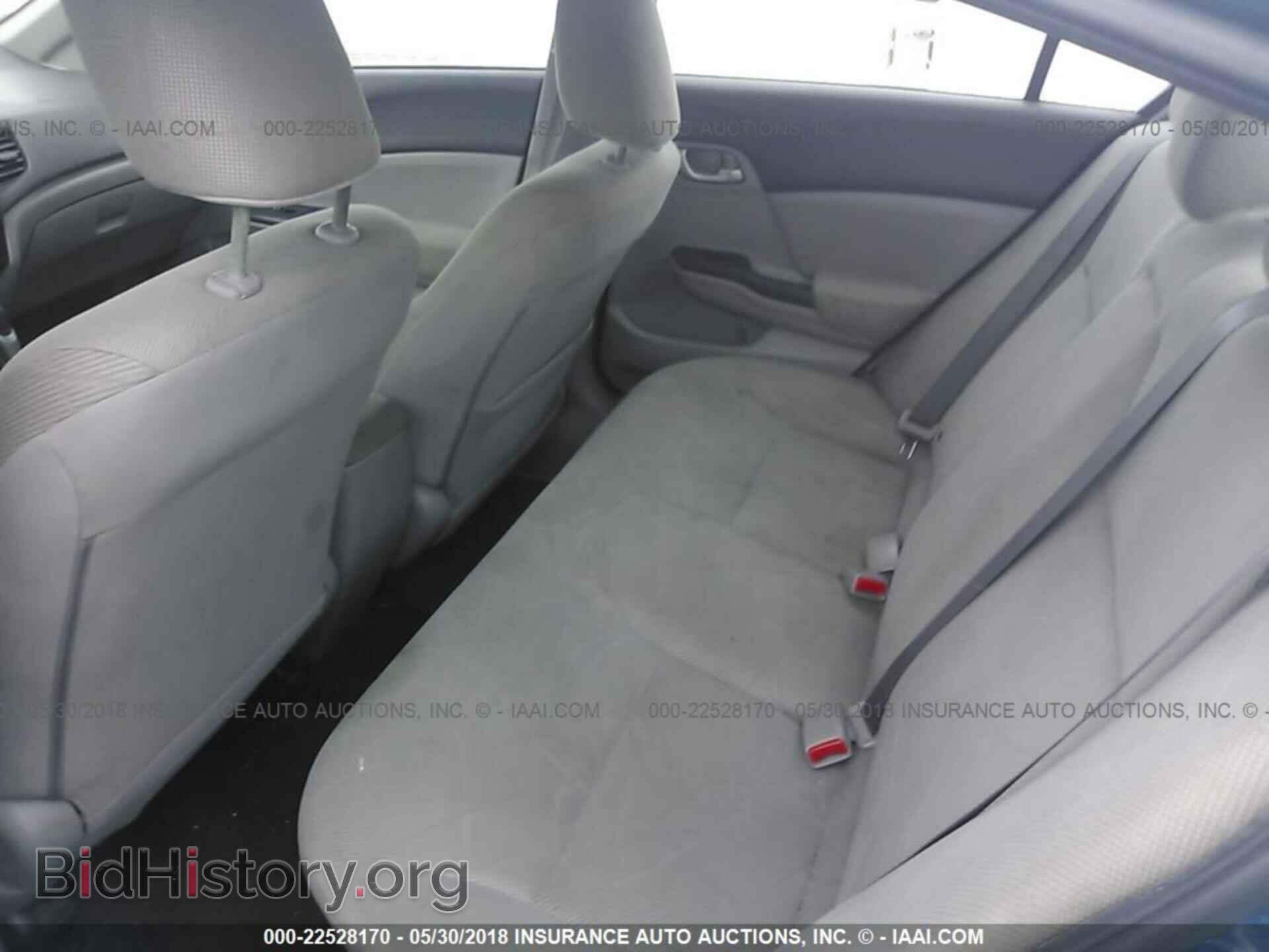 2012 Honda CIVIC (VIN 2HGFB2F56CH509028) — фото 8 из 10