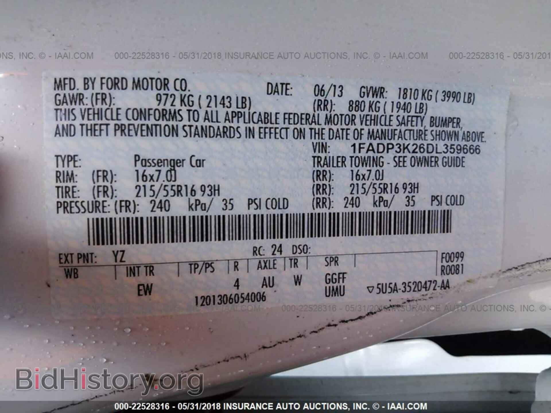 2013 Ford Focus - VIN: 1FADP3K26DL359666 - Photo 9