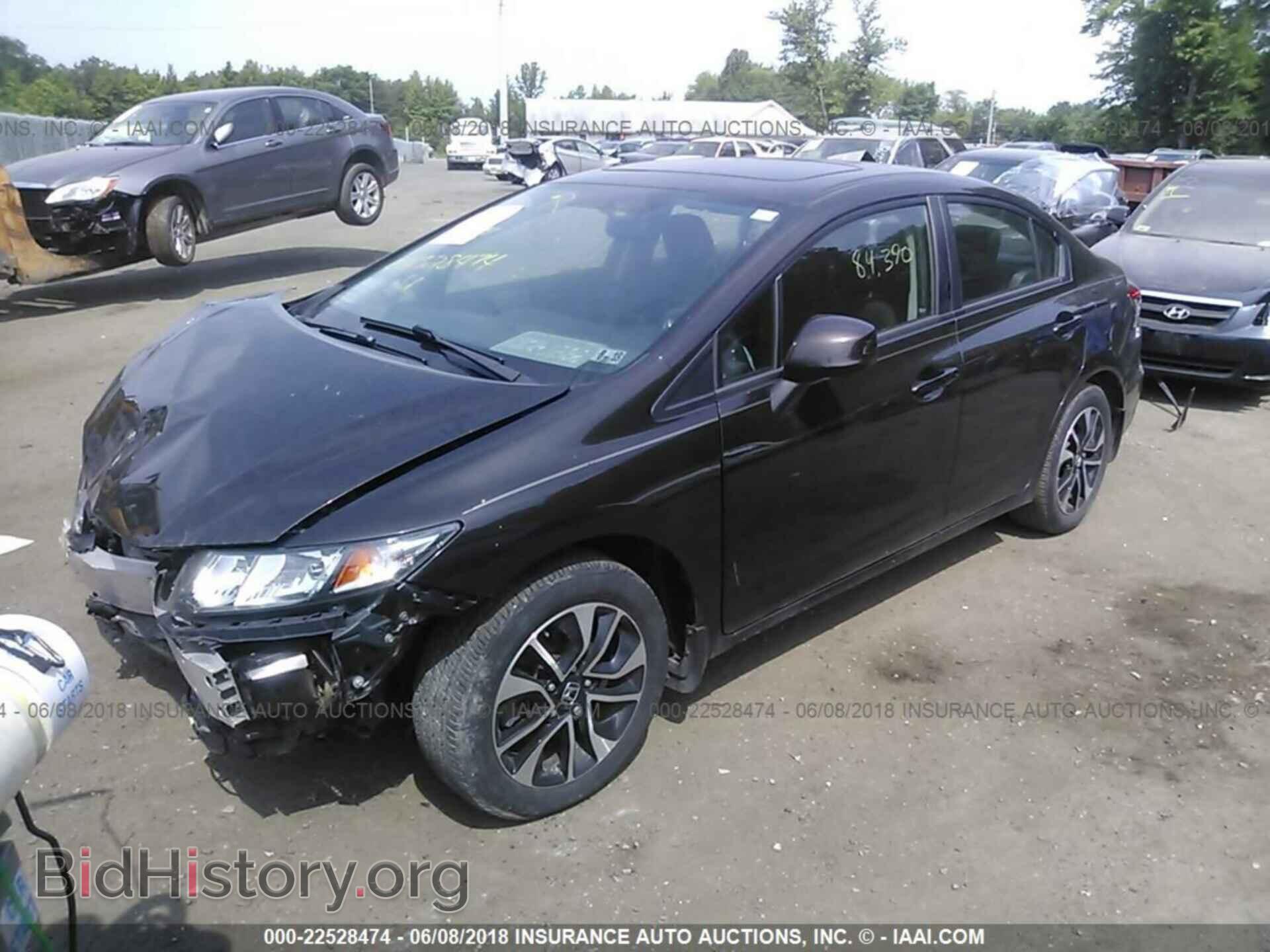 2013 Honda Civic - VIN: 19XFB2F80DE202539 - Фото 2