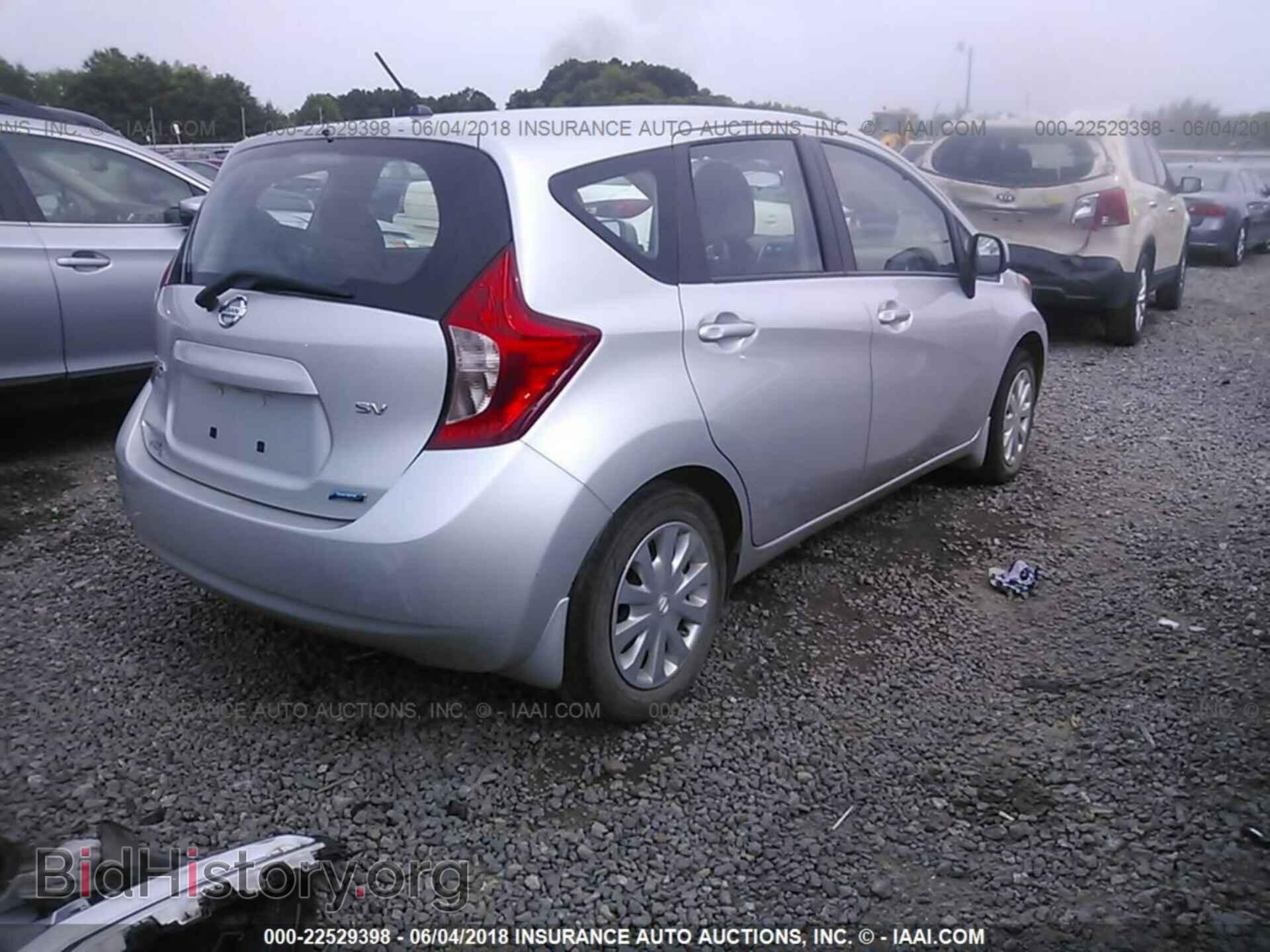 2014 Nissan Versa note - VIN: 3N1CE2CP8EL381855 - Фото 4