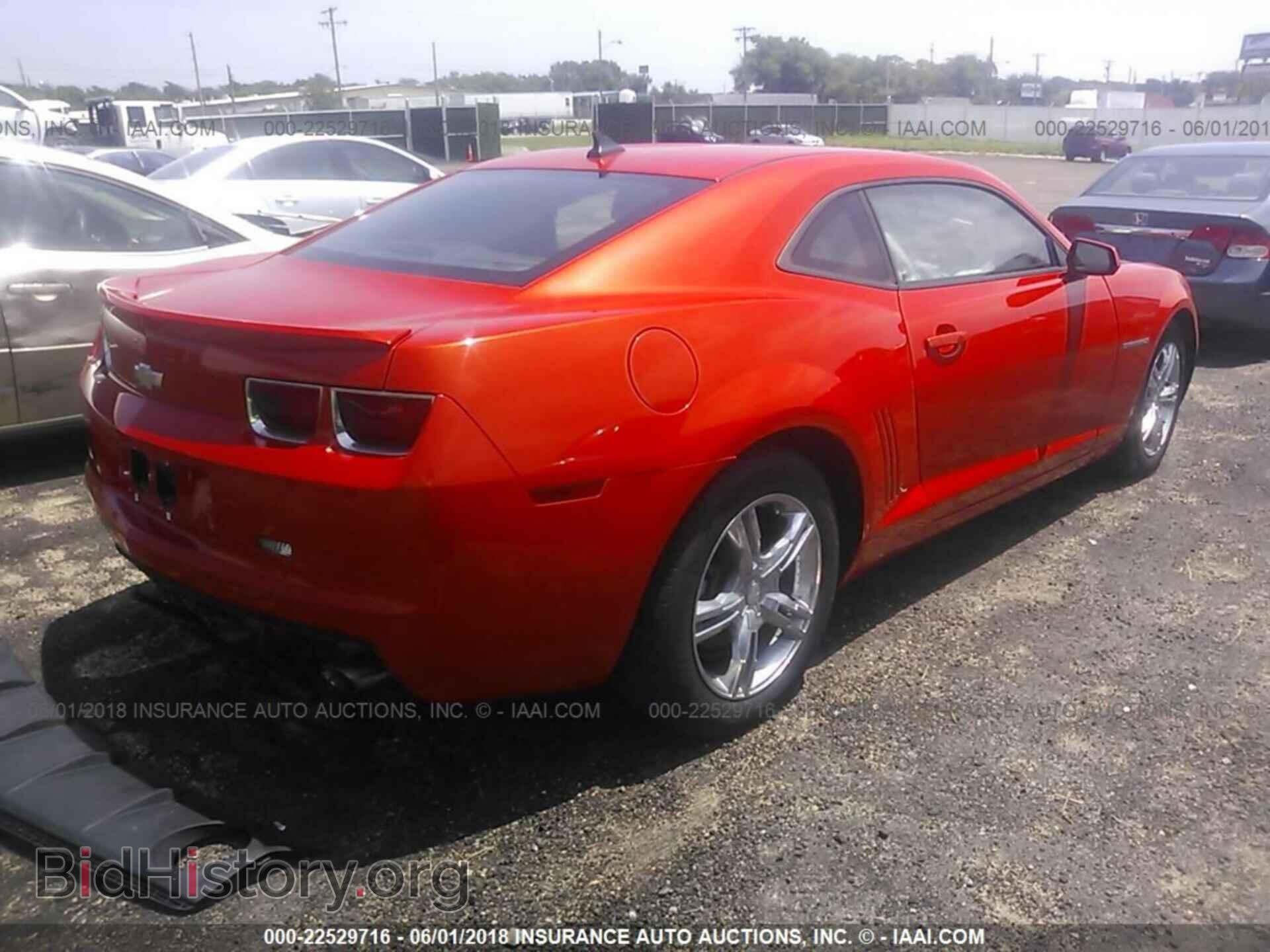 2012 Chevrolet Camaro - VIN: 2G1FA1E30C9193477 - Фото 4