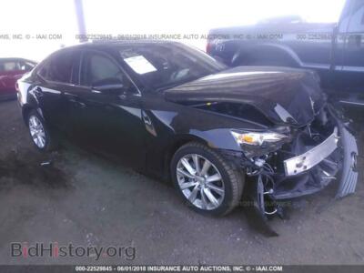 2015 Lexus IS, черный — VIN JTHBF1D2XF5060130, IAAI