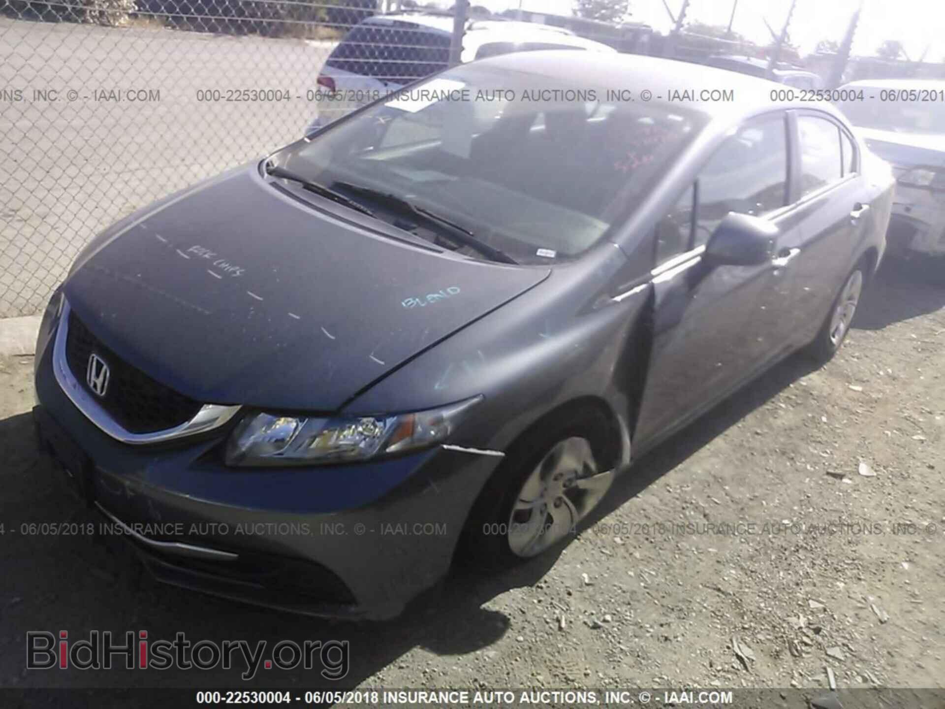 2013 Honda Civic - VIN: 19XFB2F53DE056630 - Фото 2