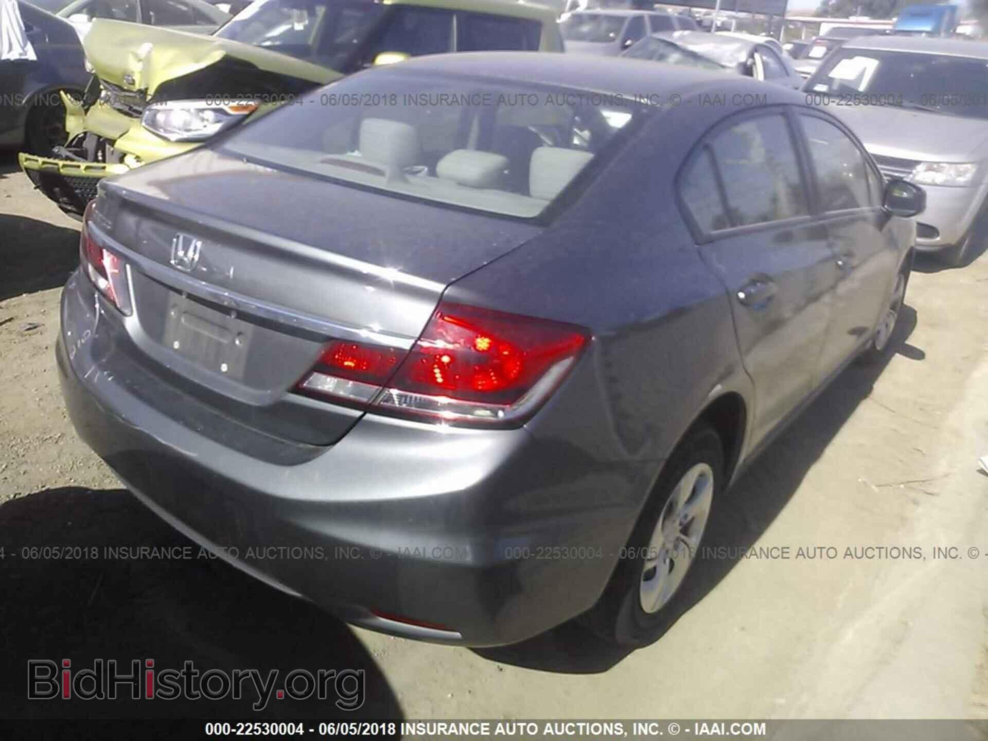 2013 Honda Civic - VIN: 19XFB2F53DE056630 - Фото 4