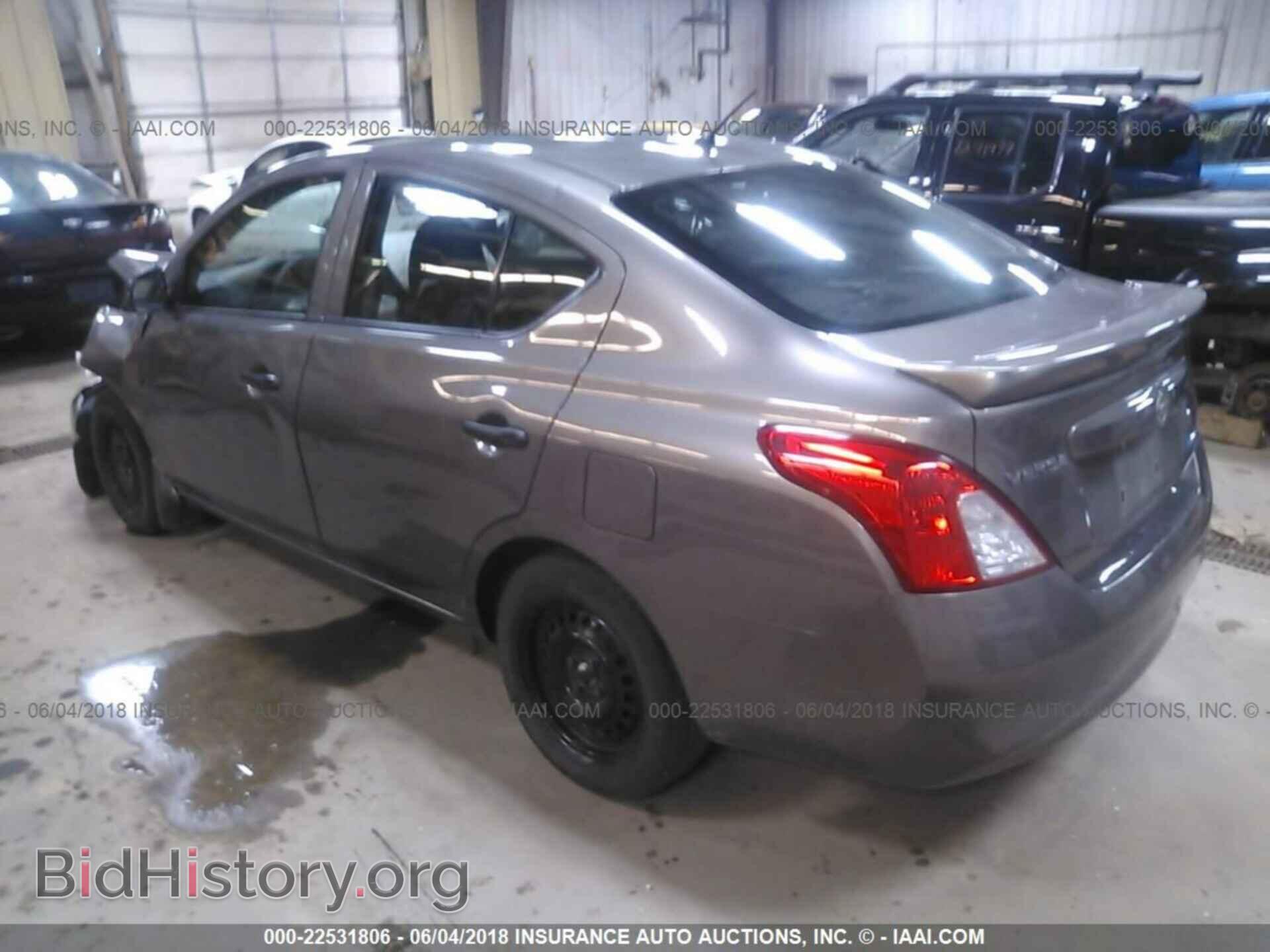 2014 Nissan Versa - VIN: 3N1CN7AP2EL854438 - Фото 3