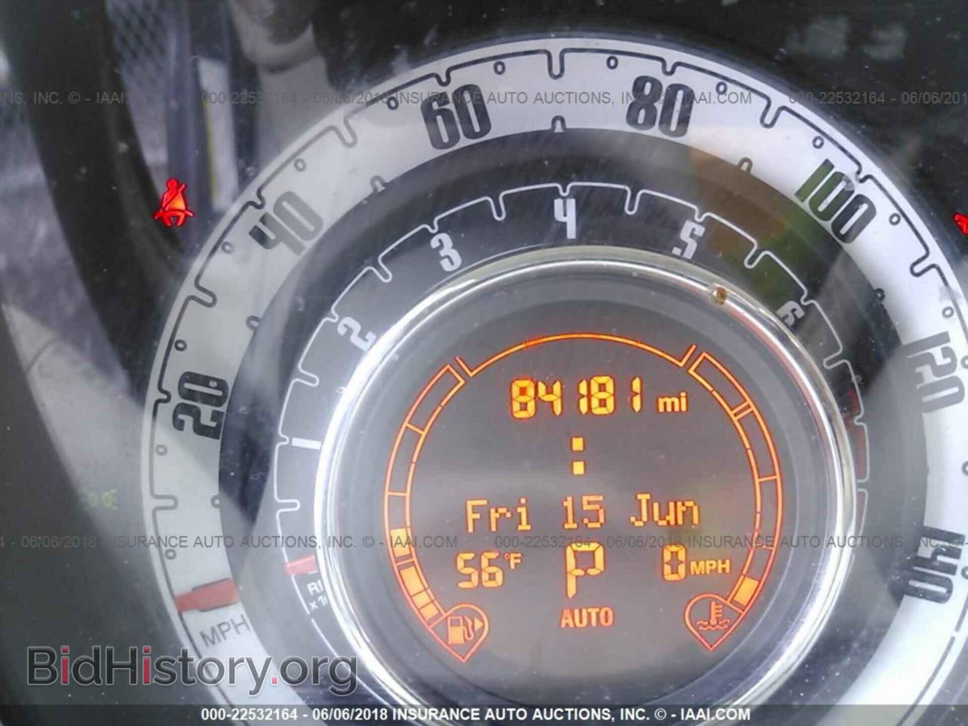 2013 Fiat 500 - VIN: 3C3CFFAR3DT726637 - Фото 7