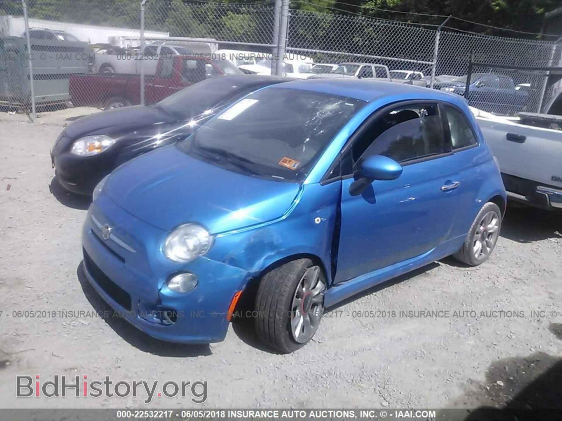 2016 Fiat 500 - VIN: 3C3CFFBR0GT155403 - Фото 2