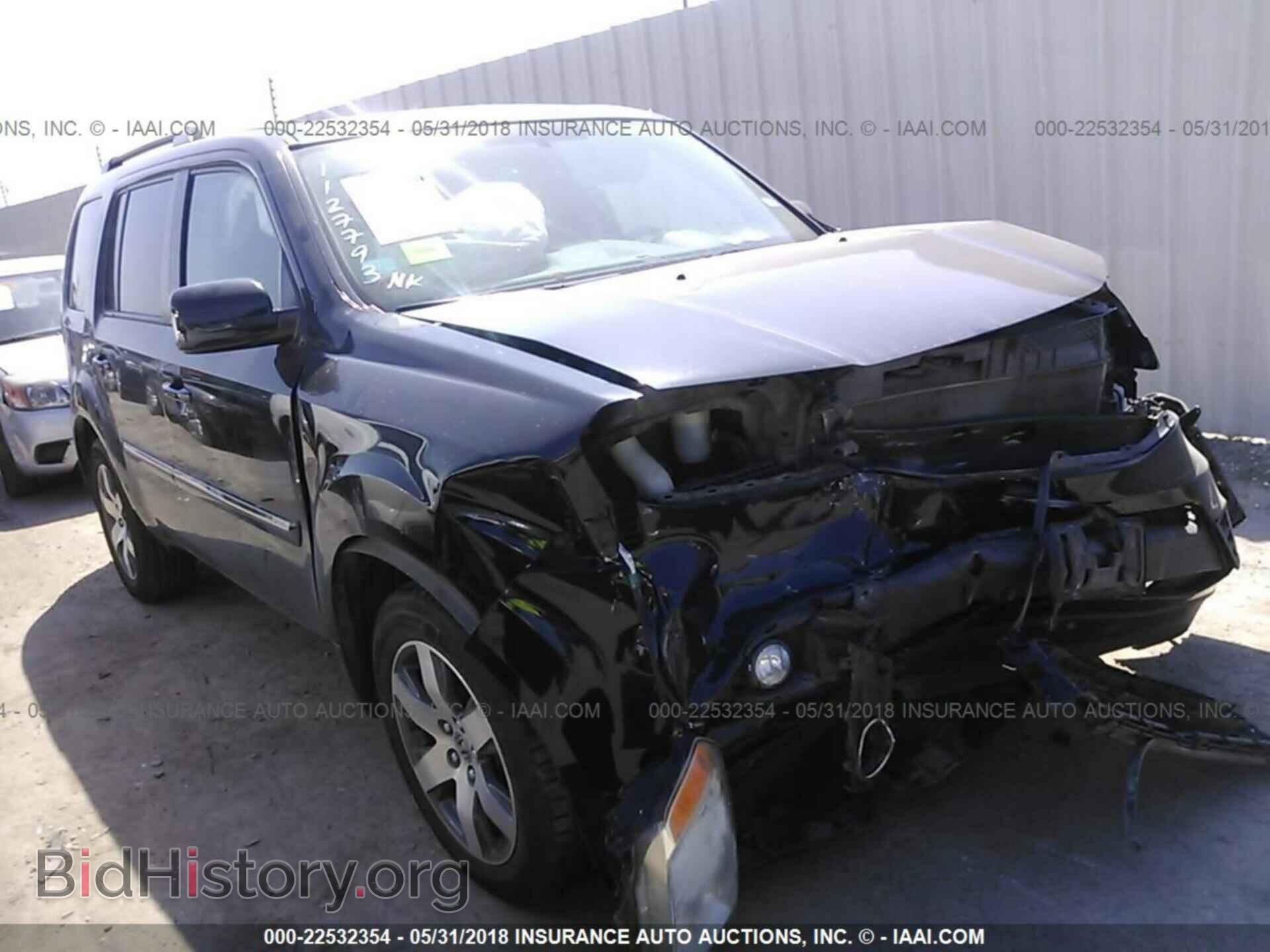 Фотография 5FNYF3H92DB031778 - Honda Pilot 2013