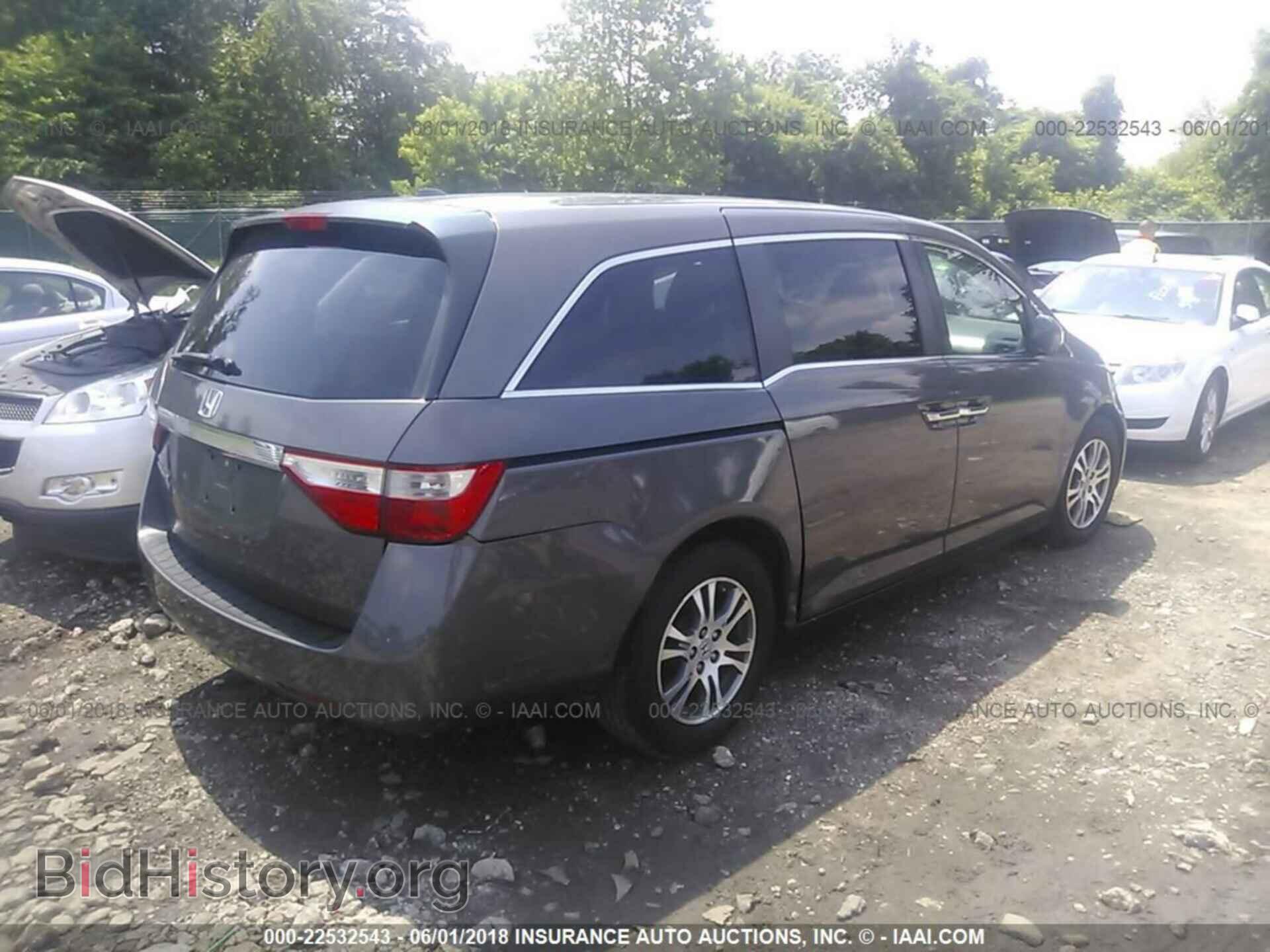 2012 Honda Odyssey - VIN: 5FNRL5H69CB004008 - Фото 4