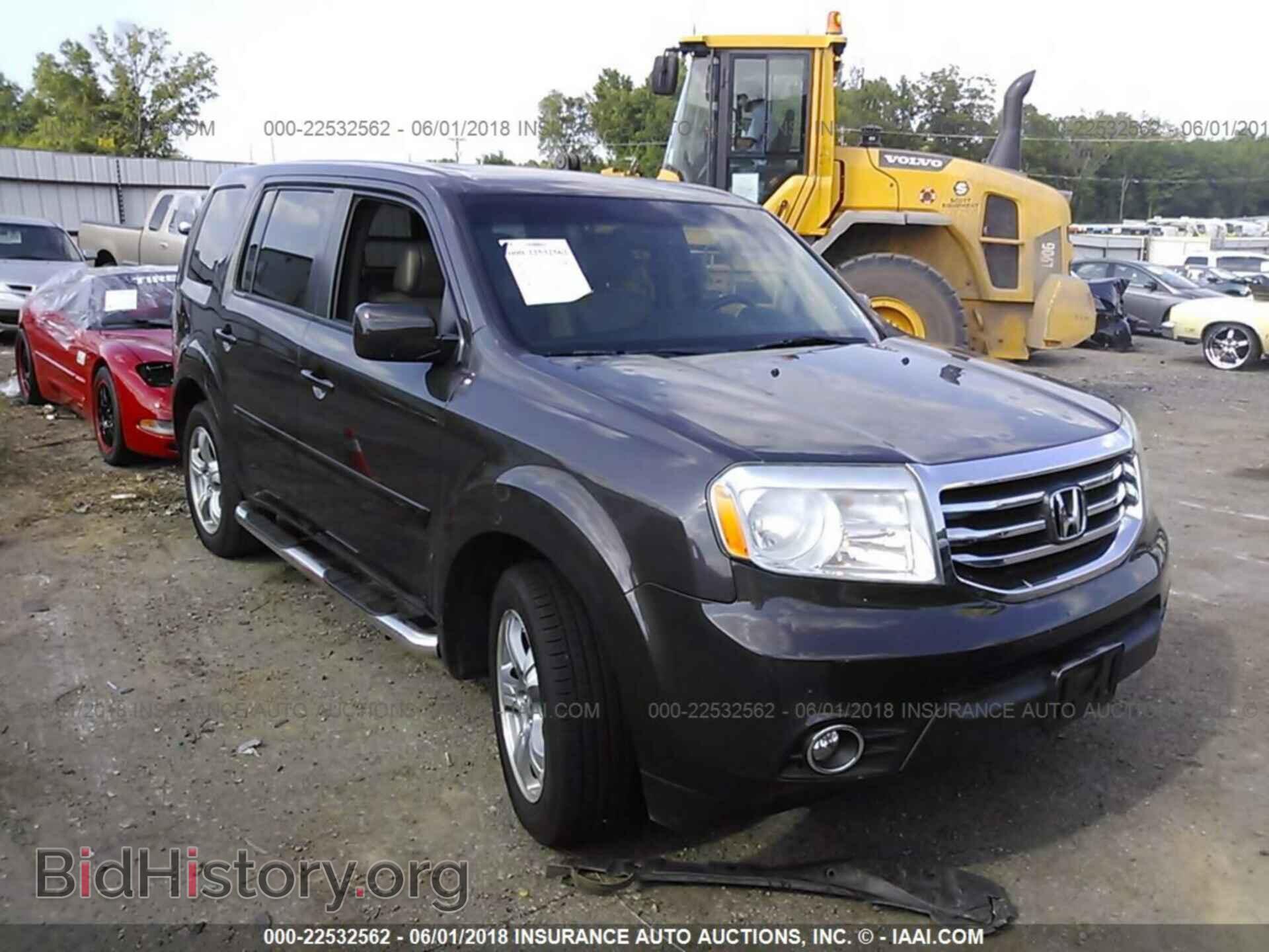 Фотография 5FNYF3H50CB018782 - Honda Pilot 2012