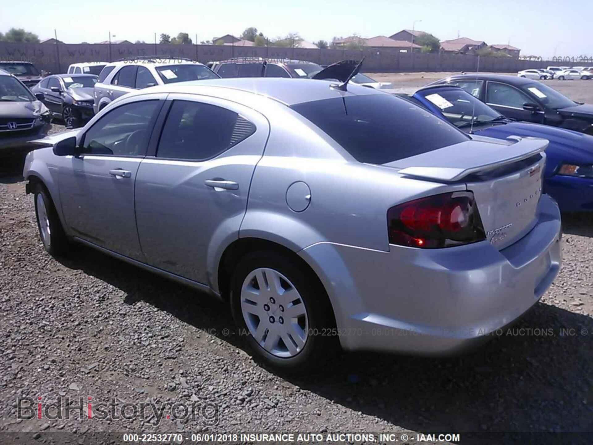 2013 Dodge Avenger - VIN: 1C3CDZAB1DN524938 - Фото 3