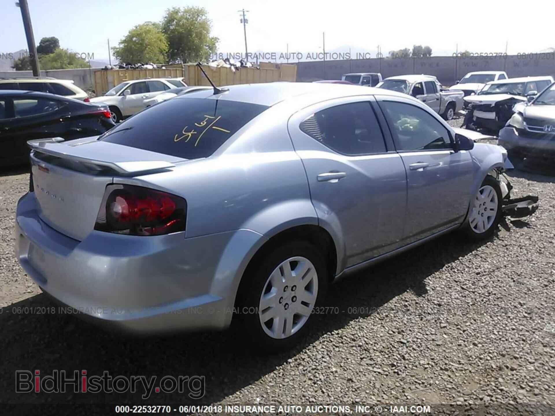 2013 Dodge Avenger - VIN: 1C3CDZAB1DN524938 - Фото 4