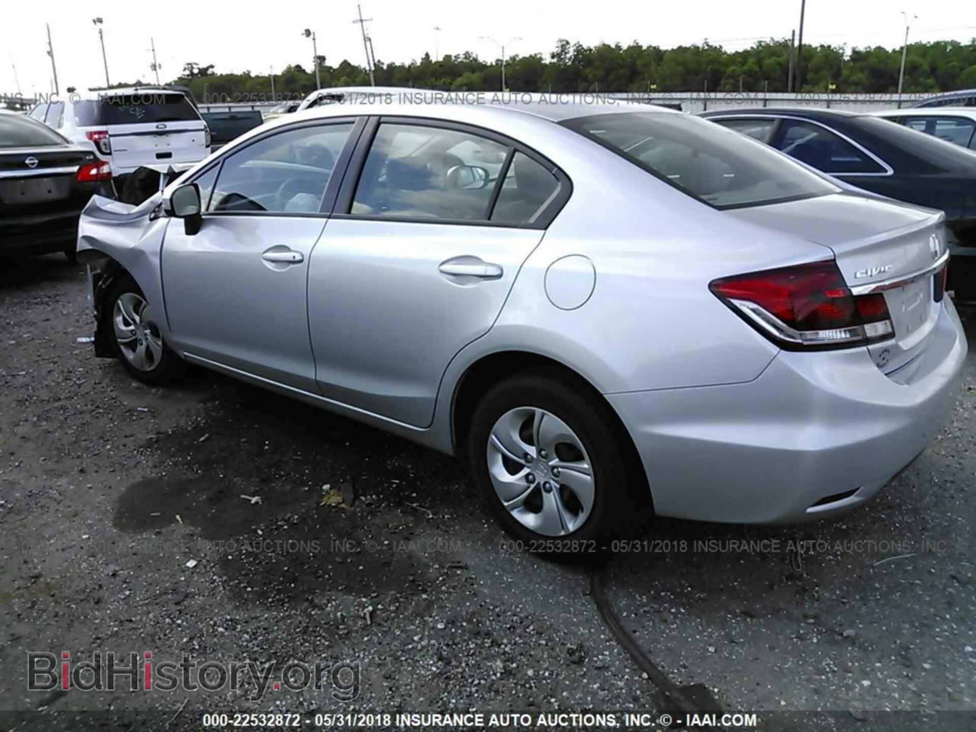2014 Honda Civic - VIN: 19XFB2F54EE053799 - Фото 3