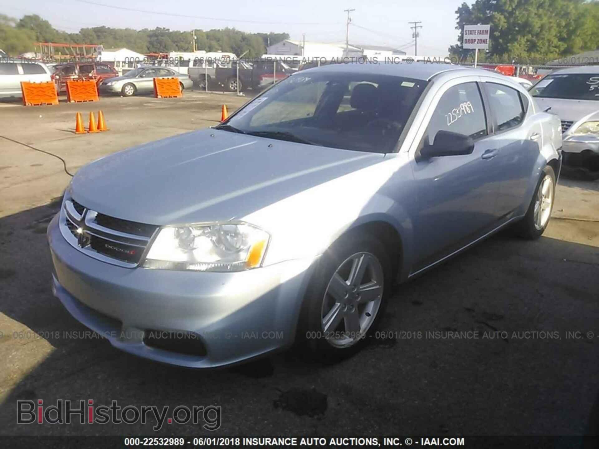 2013 Dodge Avenger - VIN: 1C3CDZAB0DN517527 - Фото 2