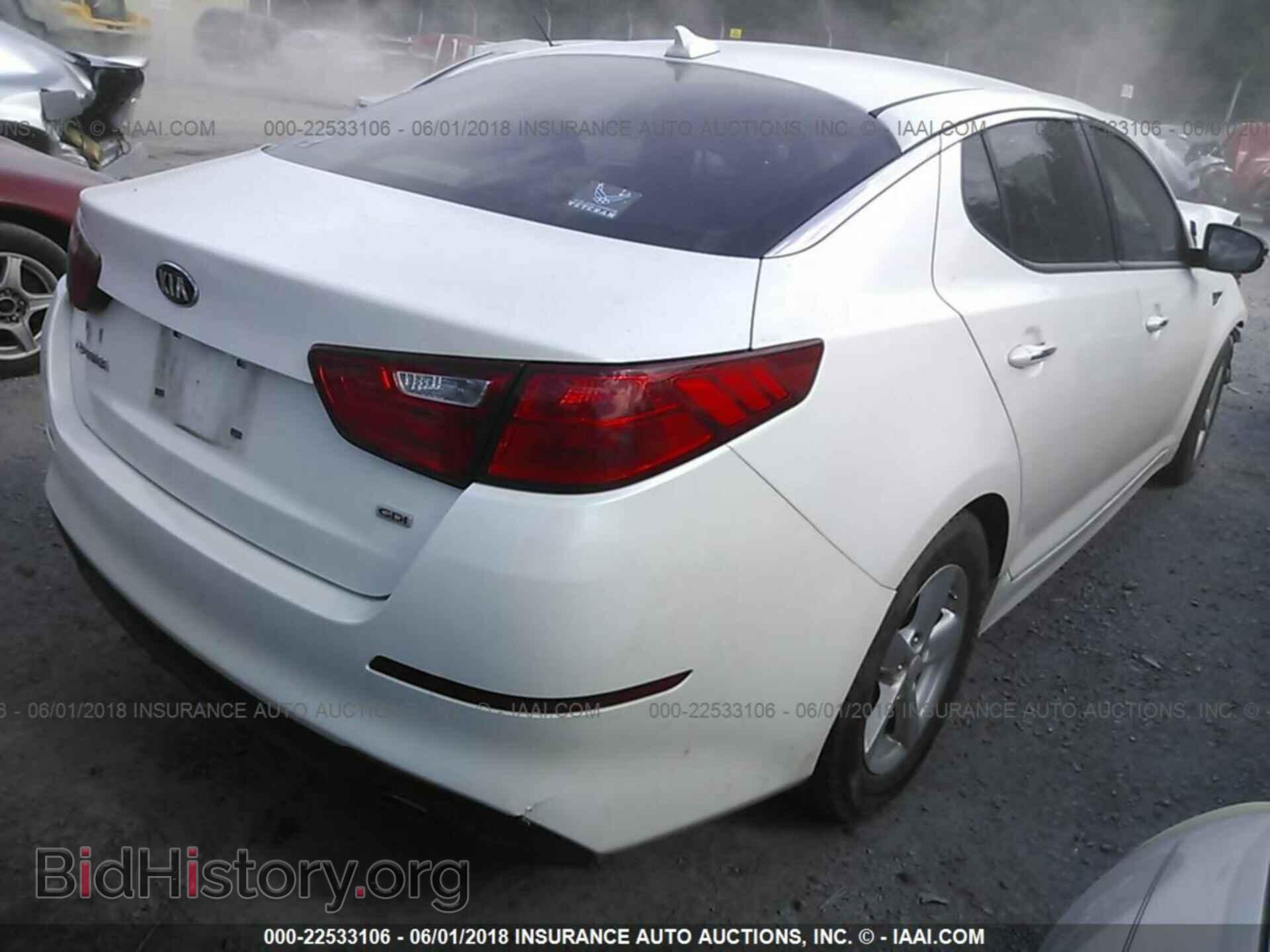 2015 KIA OPTIMA - VIN: KNAGM4A79F5557763 - Фото 4