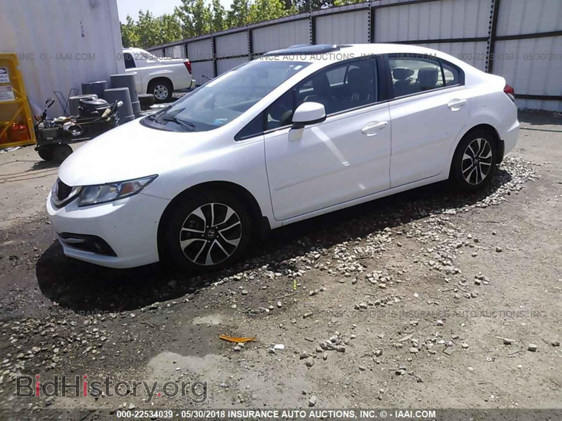 2013 Honda Civic - VIN: 19XFB2F98DE017678 - Фото 2