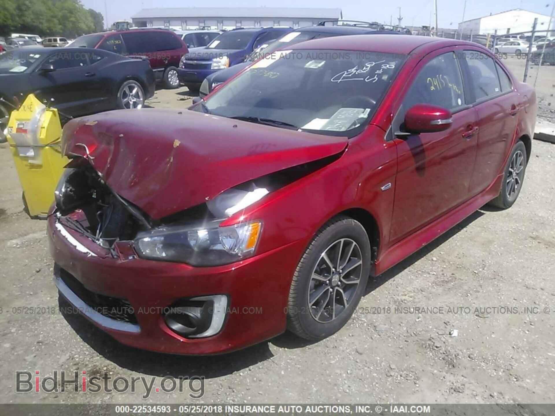 2017 Mitsubishi Lancer - VIN: JA32U2FU4HU004431 - Фото 2