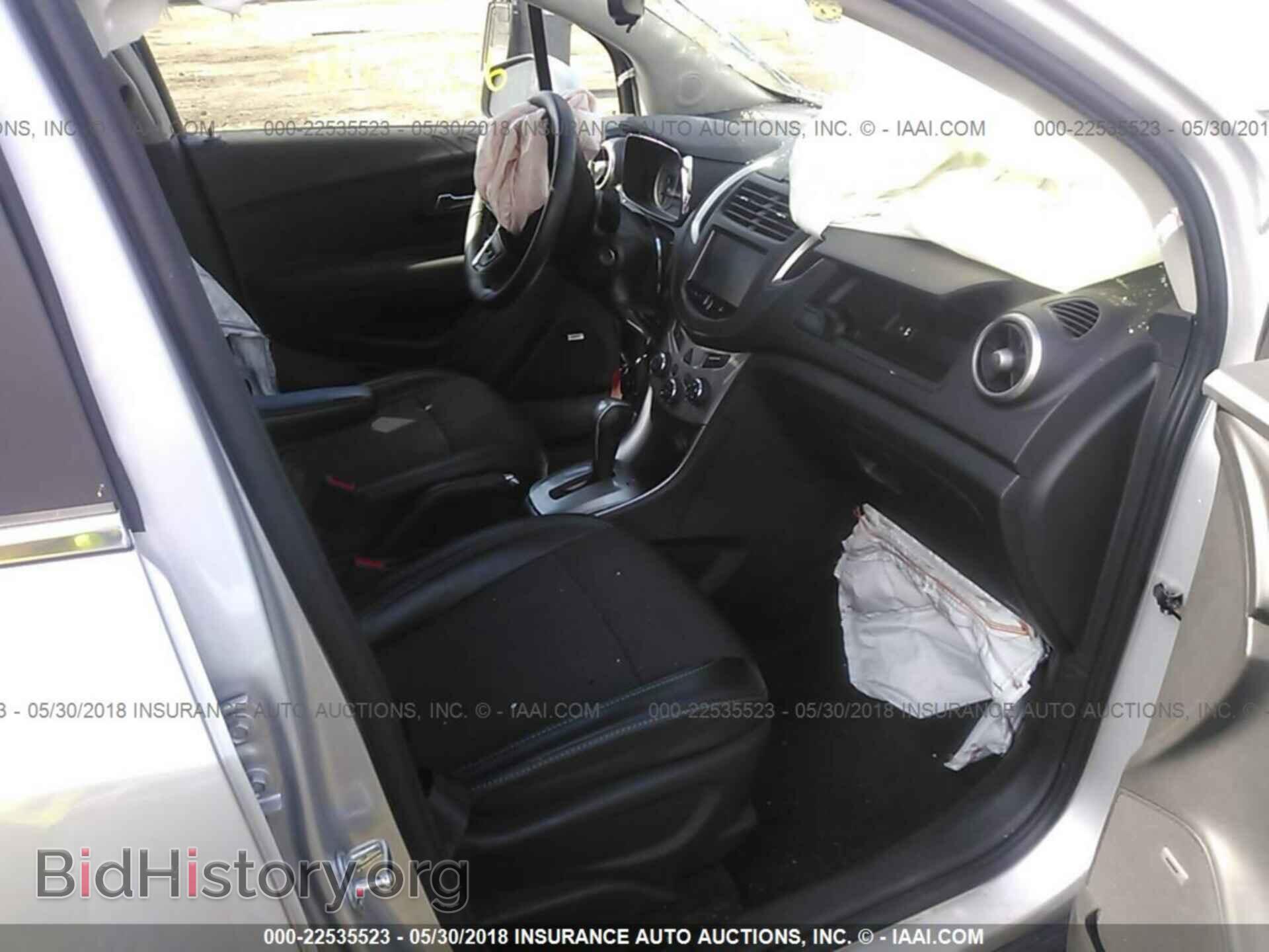 2015 Chevrolet Trax - VIN: 3GNCJLSB4FL228998 - Фото 5