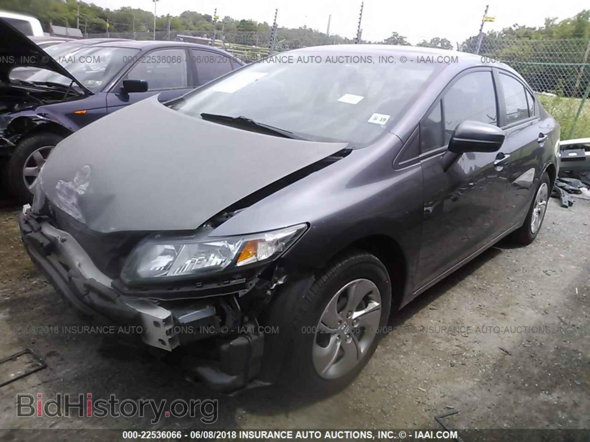 2014 Honda Civic - VIN: 19XFB2F58EE215305 - Фото 2
