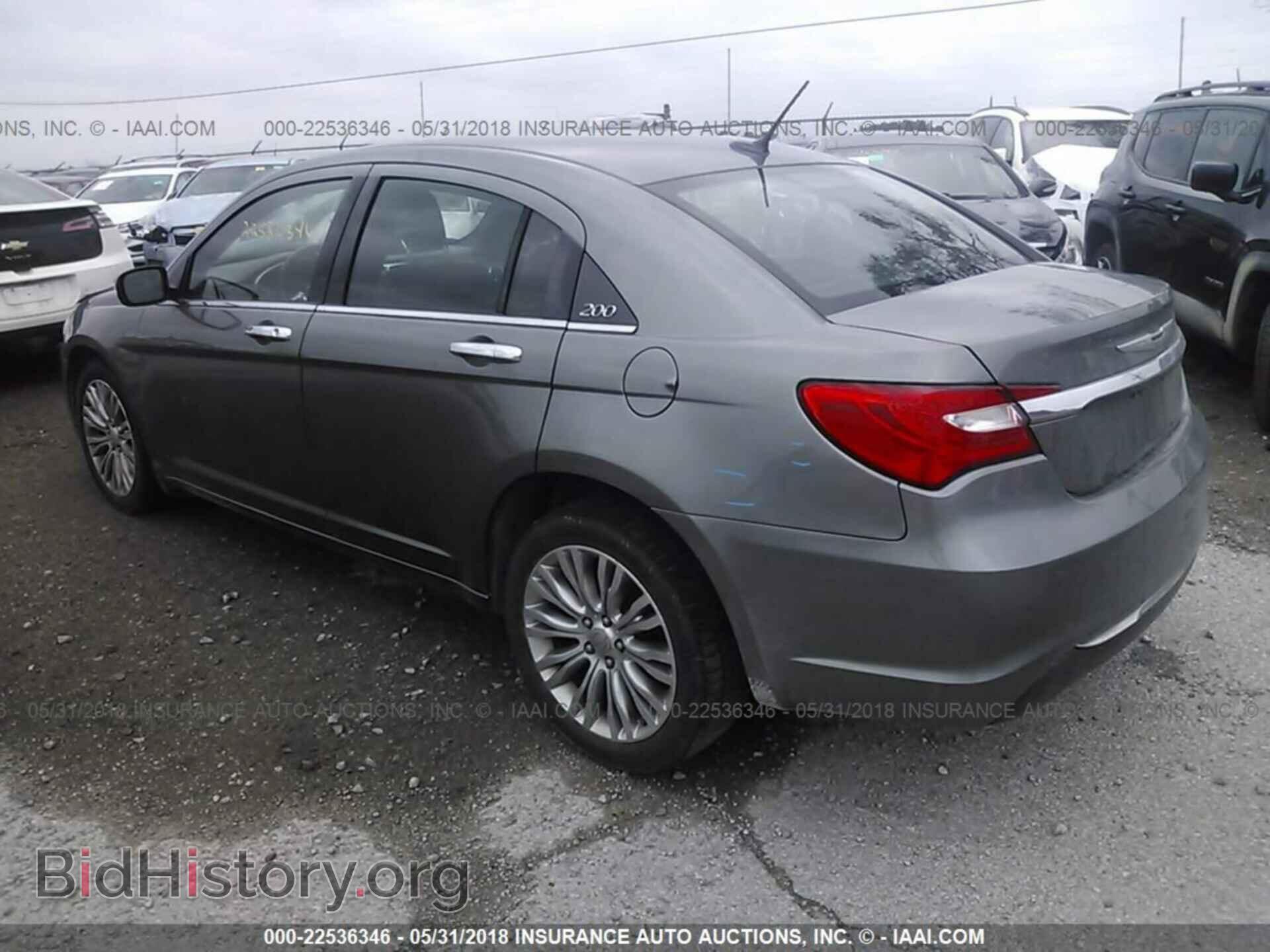 2012 Chrysler 200 - VIN: 1C3CCBCB3CN223349 - Фото 3