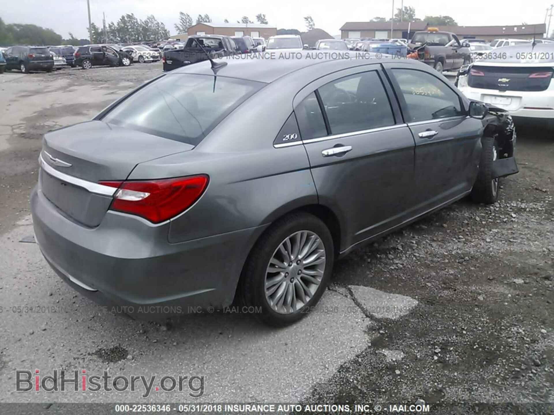 2012 Chrysler 200 - VIN: 1C3CCBCB3CN223349 - Фото 4