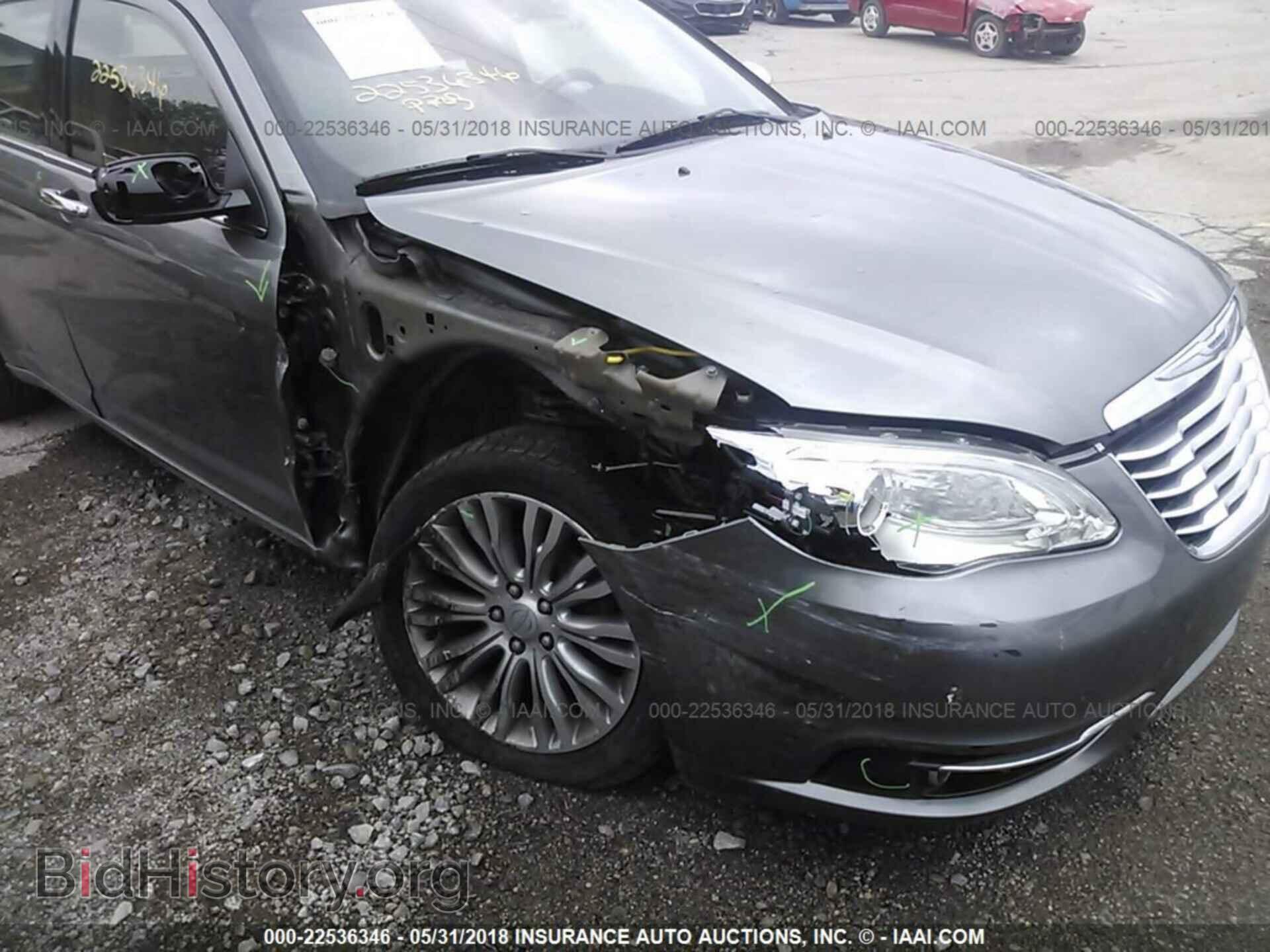 2012 Chrysler 200 - VIN: 1C3CCBCB3CN223349 - Фото 6