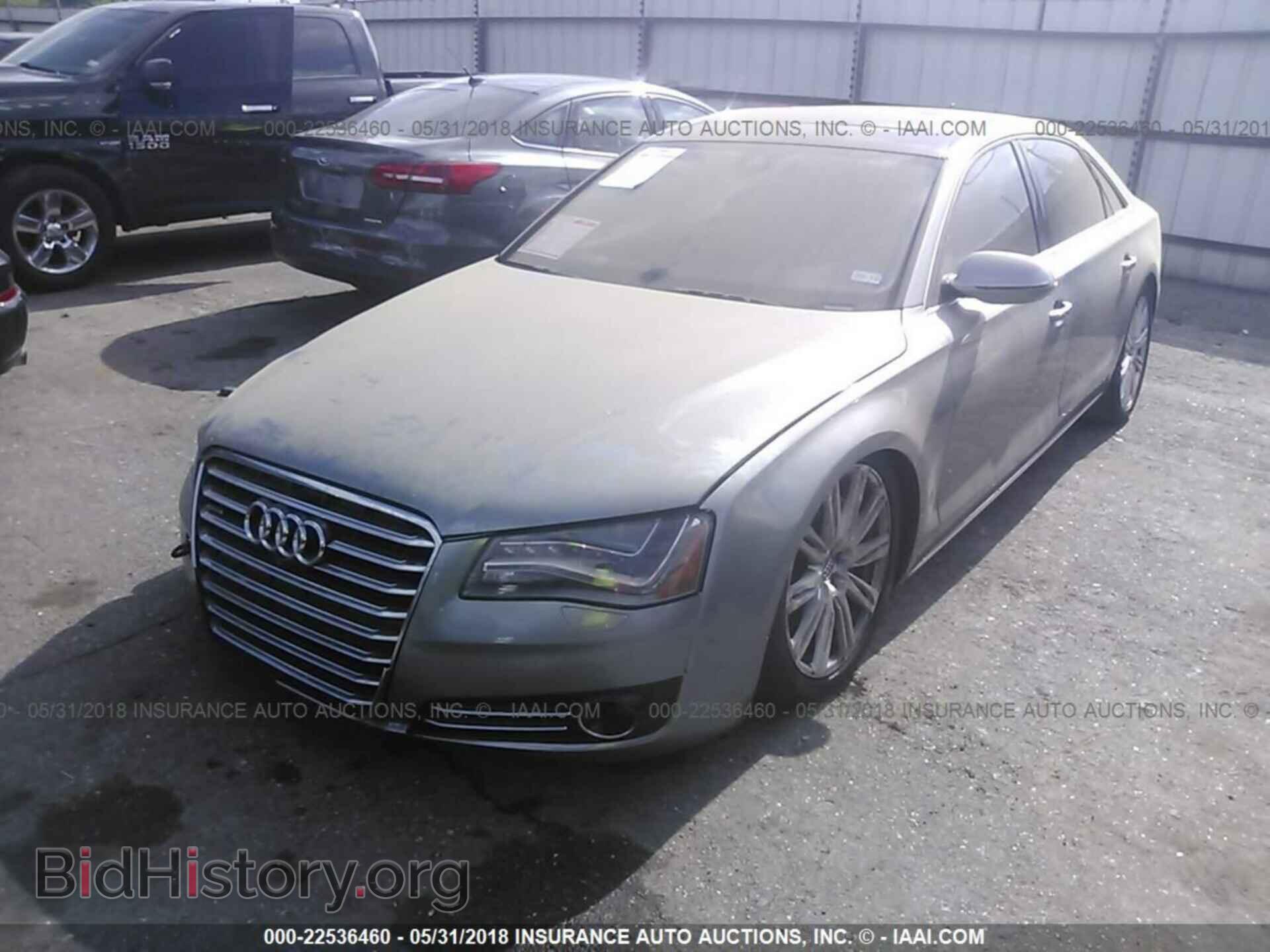 2014 Audi A8 - VIN: WAURMAFD5EN001745 - Фото 2