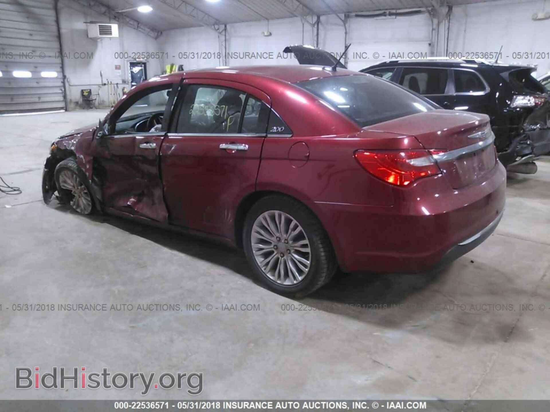 2012 Chrysler 200 - VIN: 1C3CCBCB9CN107167 - Photo 3