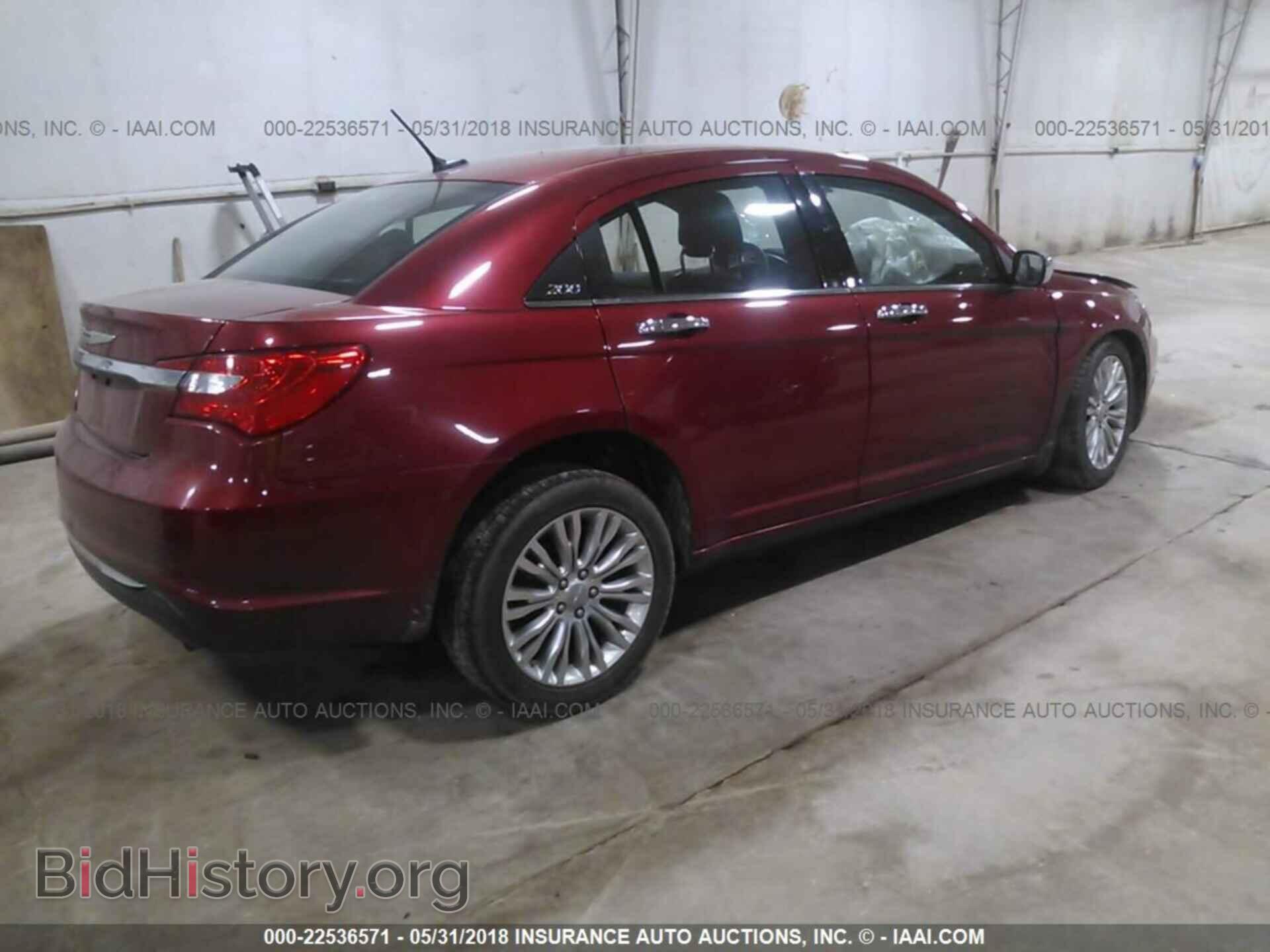 2012 Chrysler 200 - VIN: 1C3CCBCB9CN107167 - Photo 4
