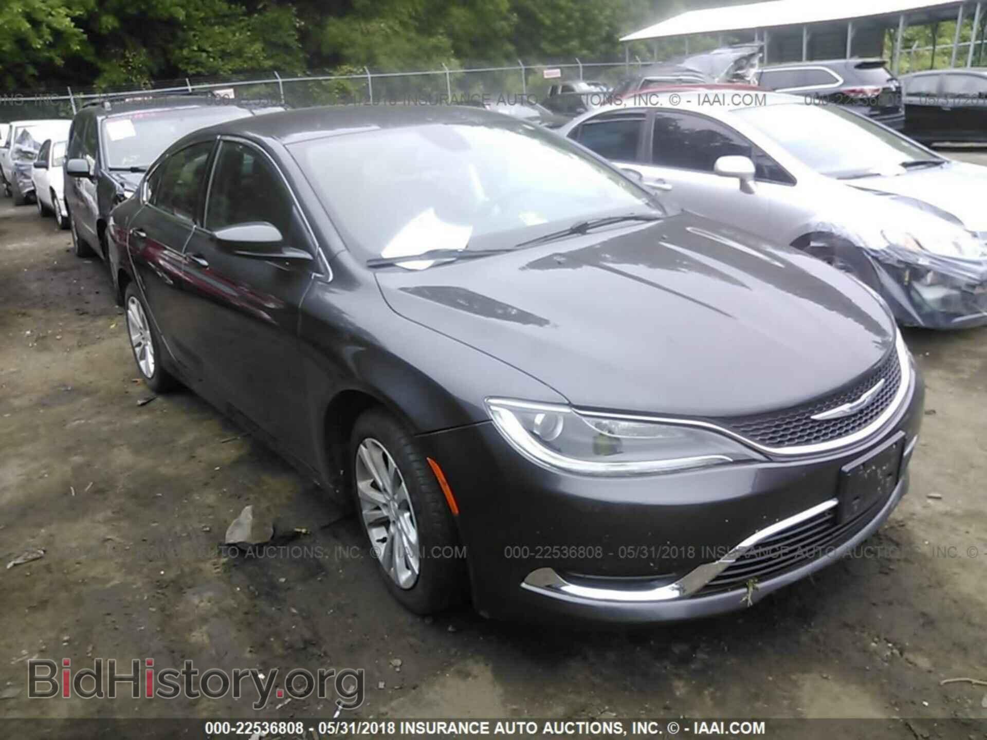 Фотография 1C3CCCAB5GN143520 - Chrysler 200 2016