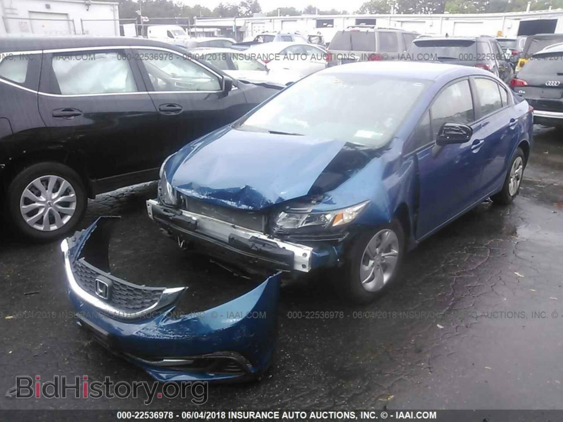 2014 Honda Civic - VIN: 19XFB2F53EE249720 - Фото 2