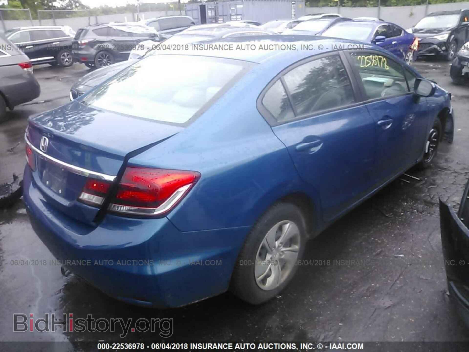 2014 Honda Civic - VIN: 19XFB2F53EE249720 - Фото 4