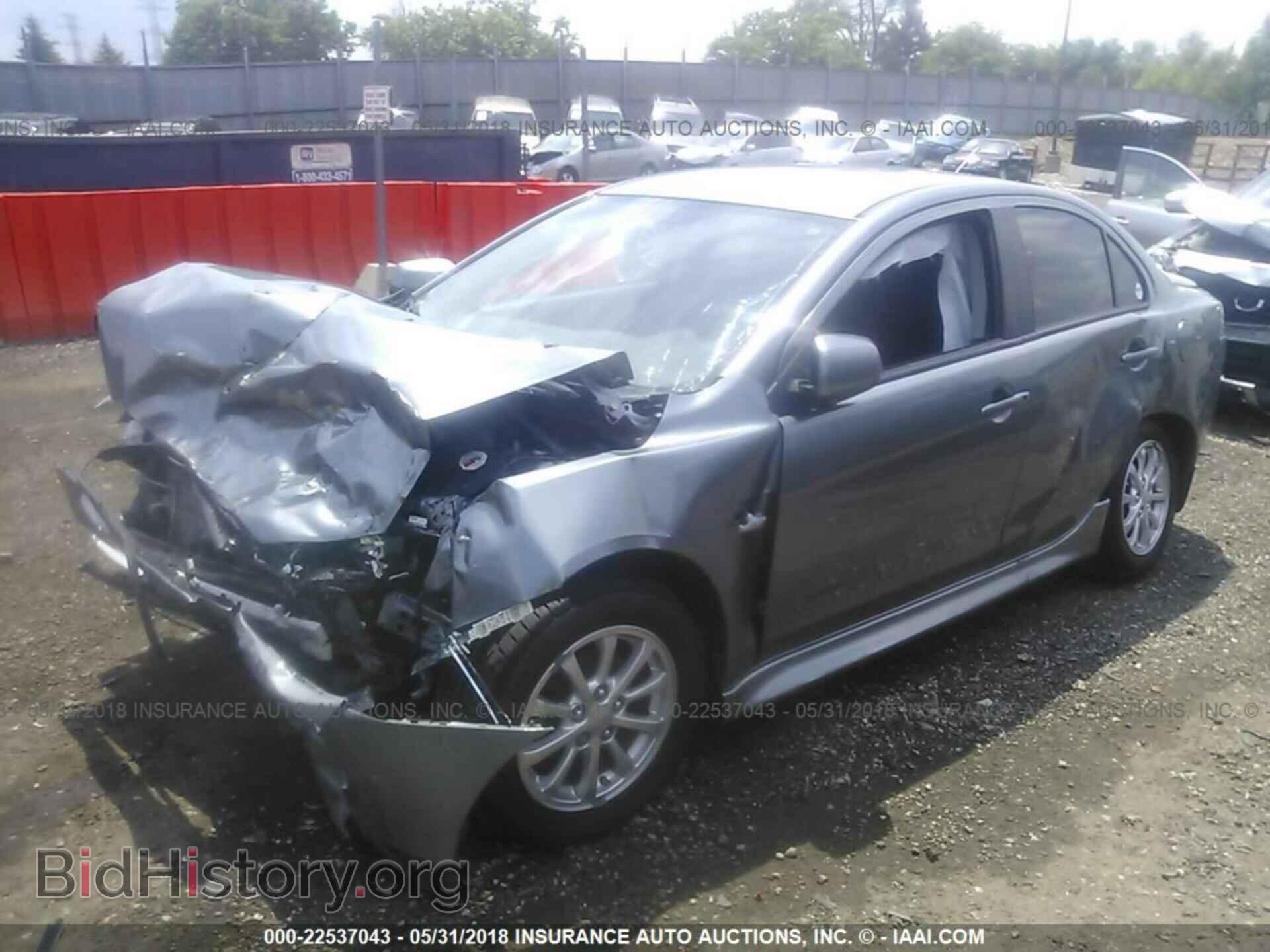 2014 Mitsubishi Lancer - VIN: JA32U2FU2EU008280 - Фото 2