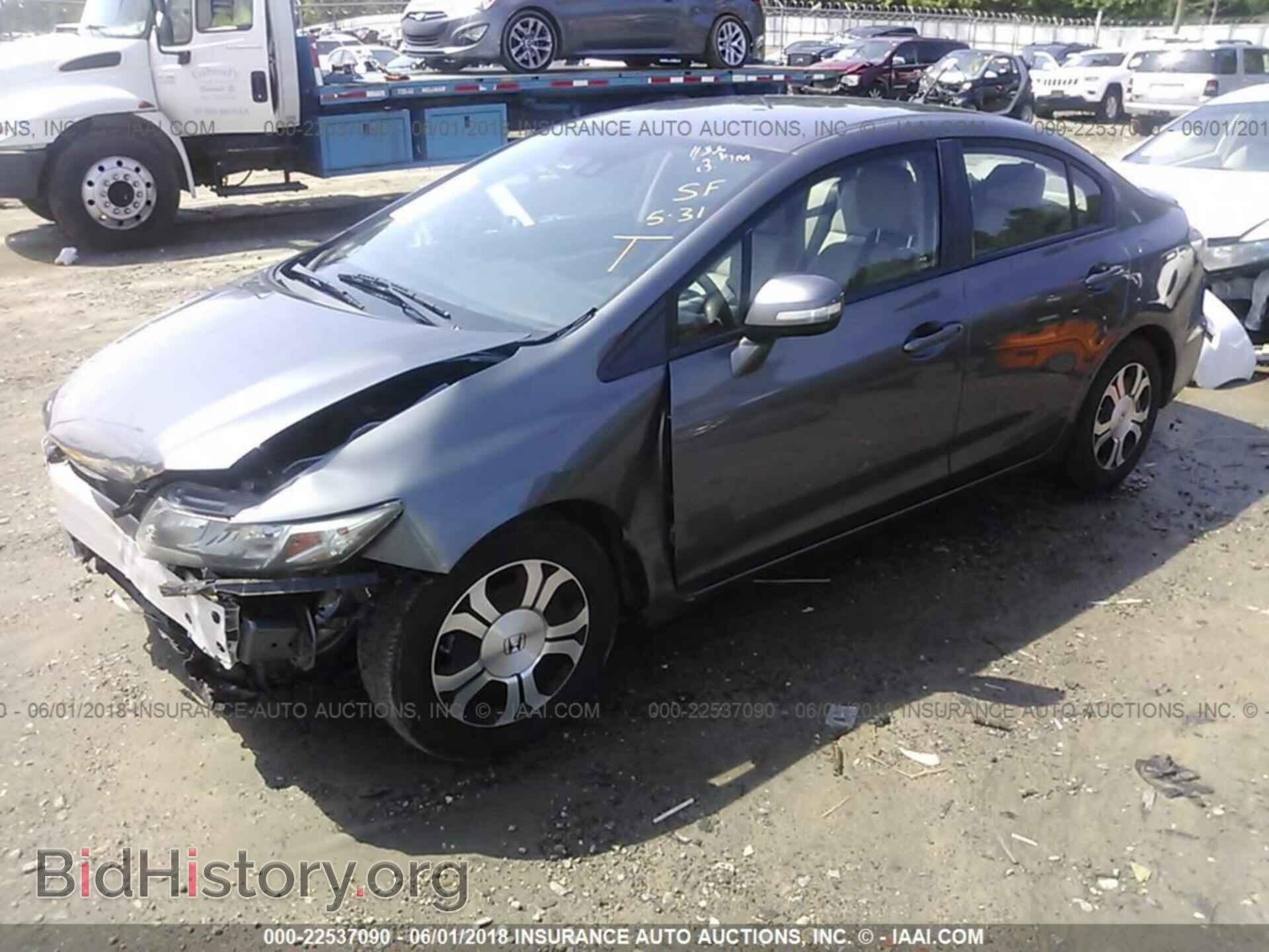 2013 Honda Civic - VIN: 19XFB4F2XDE201132 - Фото 2