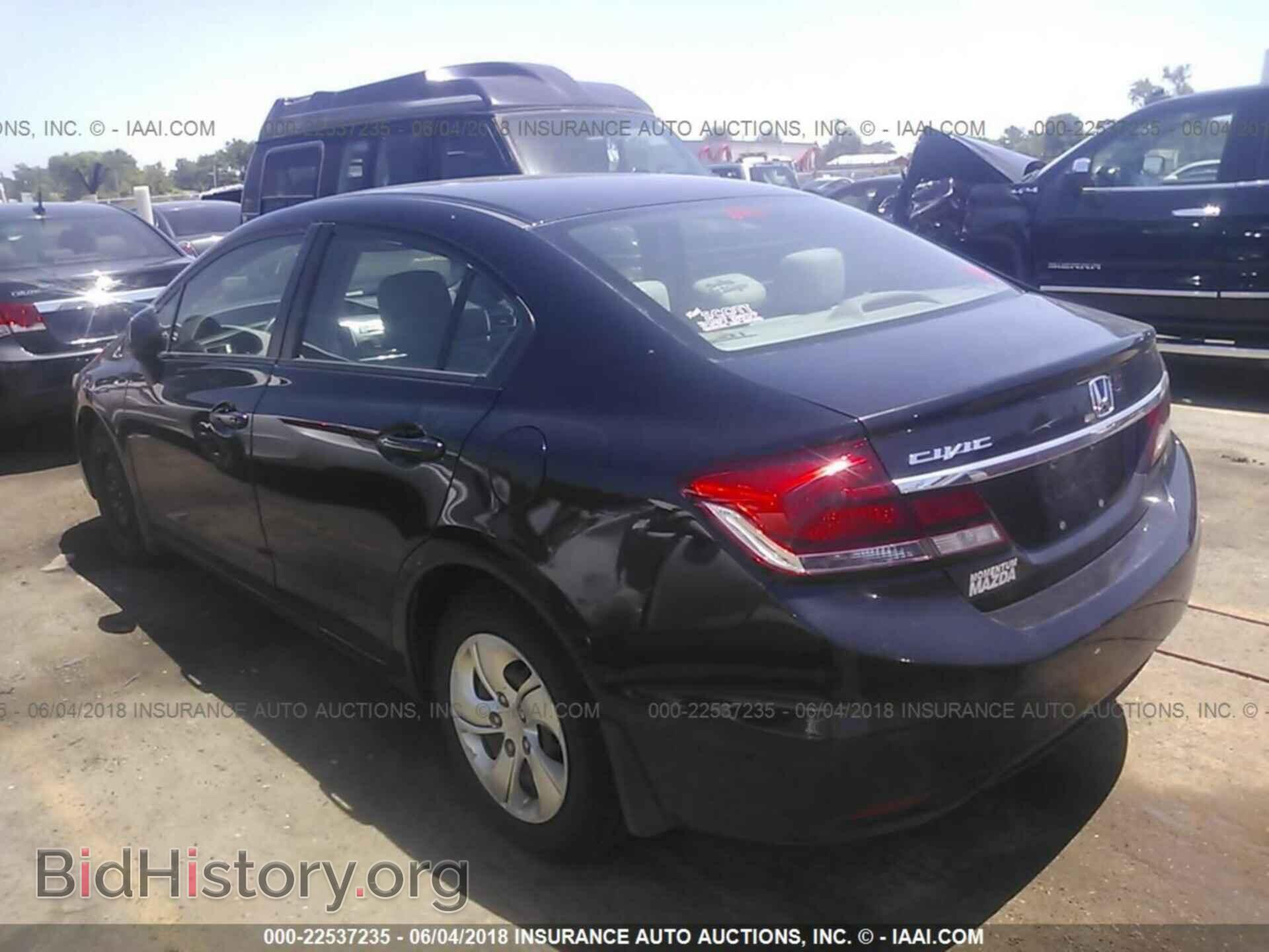 2013 Honda Civic - VIN: 19XFB2F54DE006724 - Фото 3