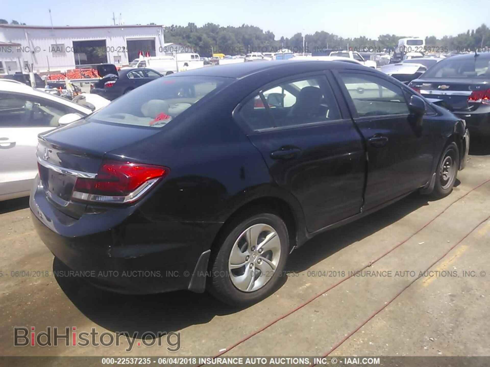 2013 Honda Civic - VIN: 19XFB2F54DE006724 - Фото 4