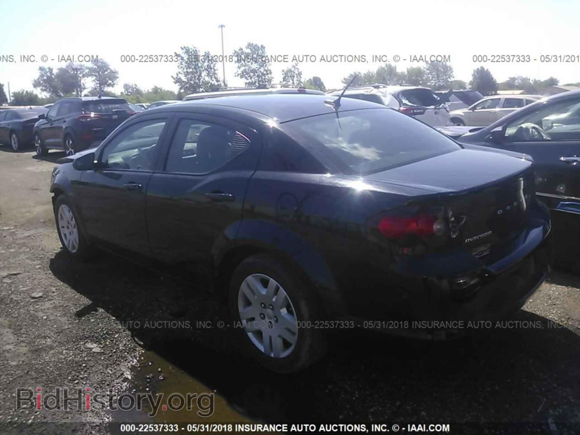 2014 Dodge Avenger - VIN: 1C3CDZAB1EN140188 - Фото 3
