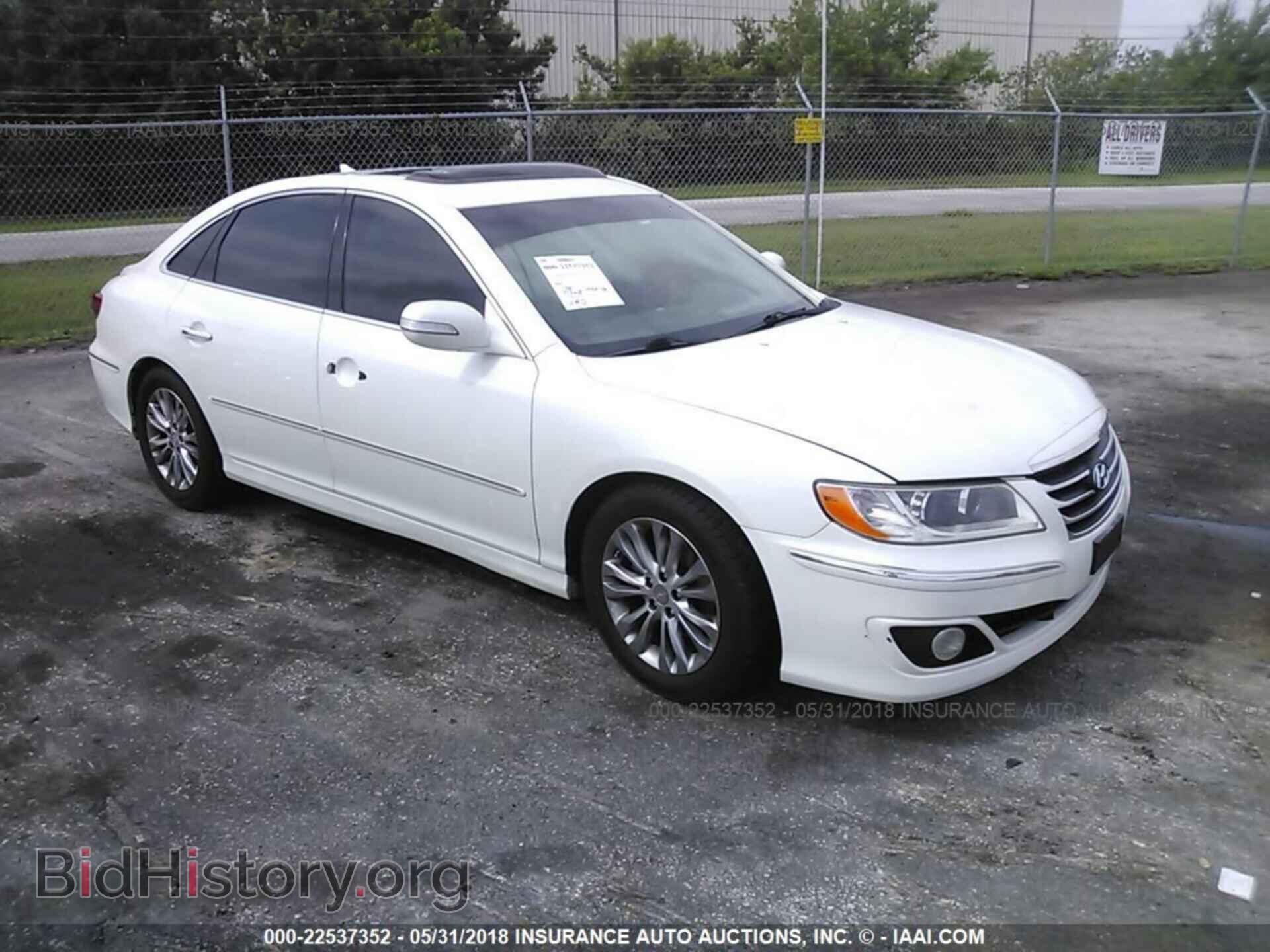 Фотография KMHFC4DFXBA530671 - Hyundai Azera 2011