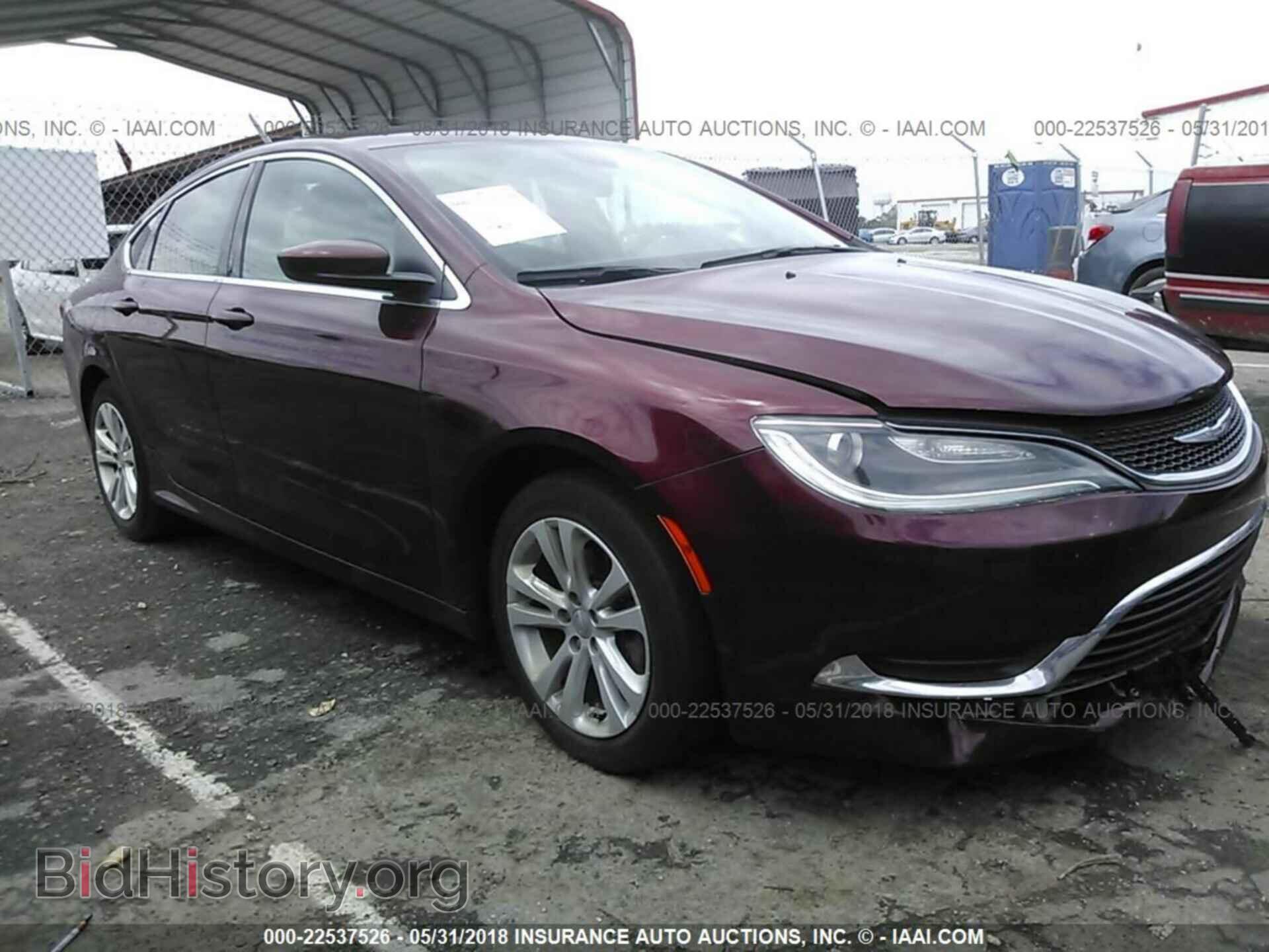 Photo 1C3CCCAB5GN179062 - CHRYSLER 200 2016