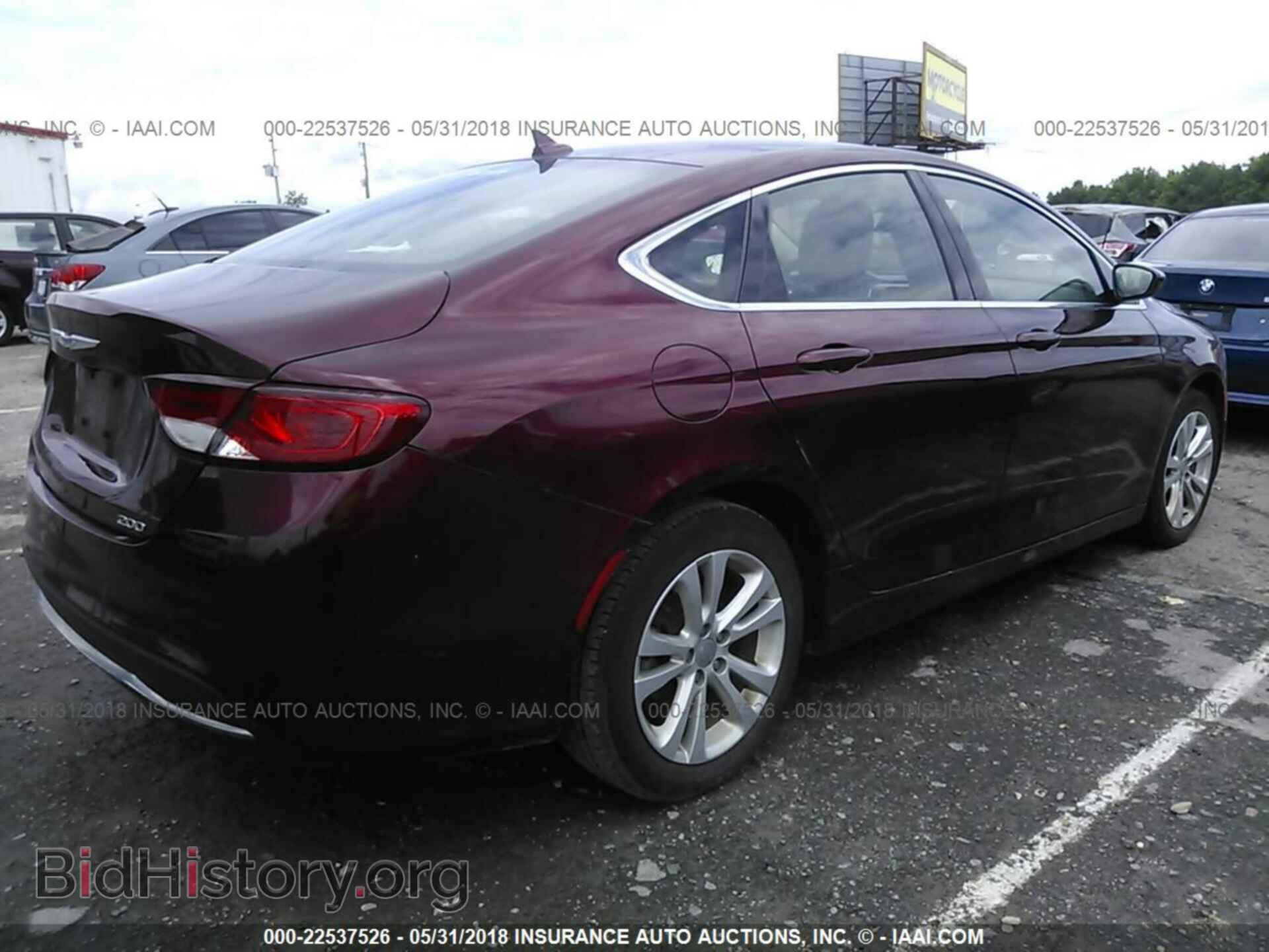 2016 CHRYSLER 200 - VIN: 1C3CCCAB5GN179062 - Photo 4