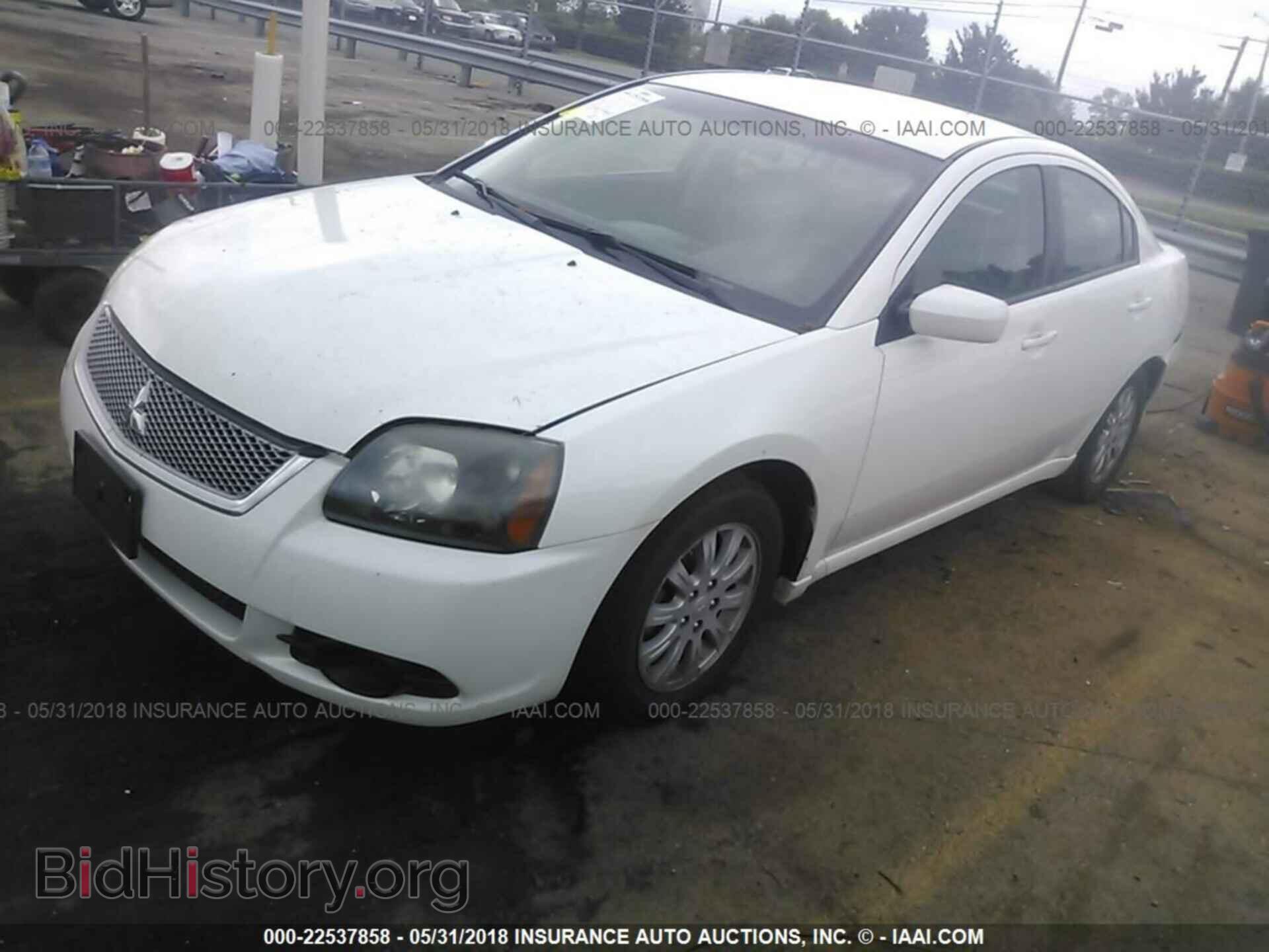 2011 Mitsubishi Galant - VIN: 4A32B2FF0BE020195 - Фото 2