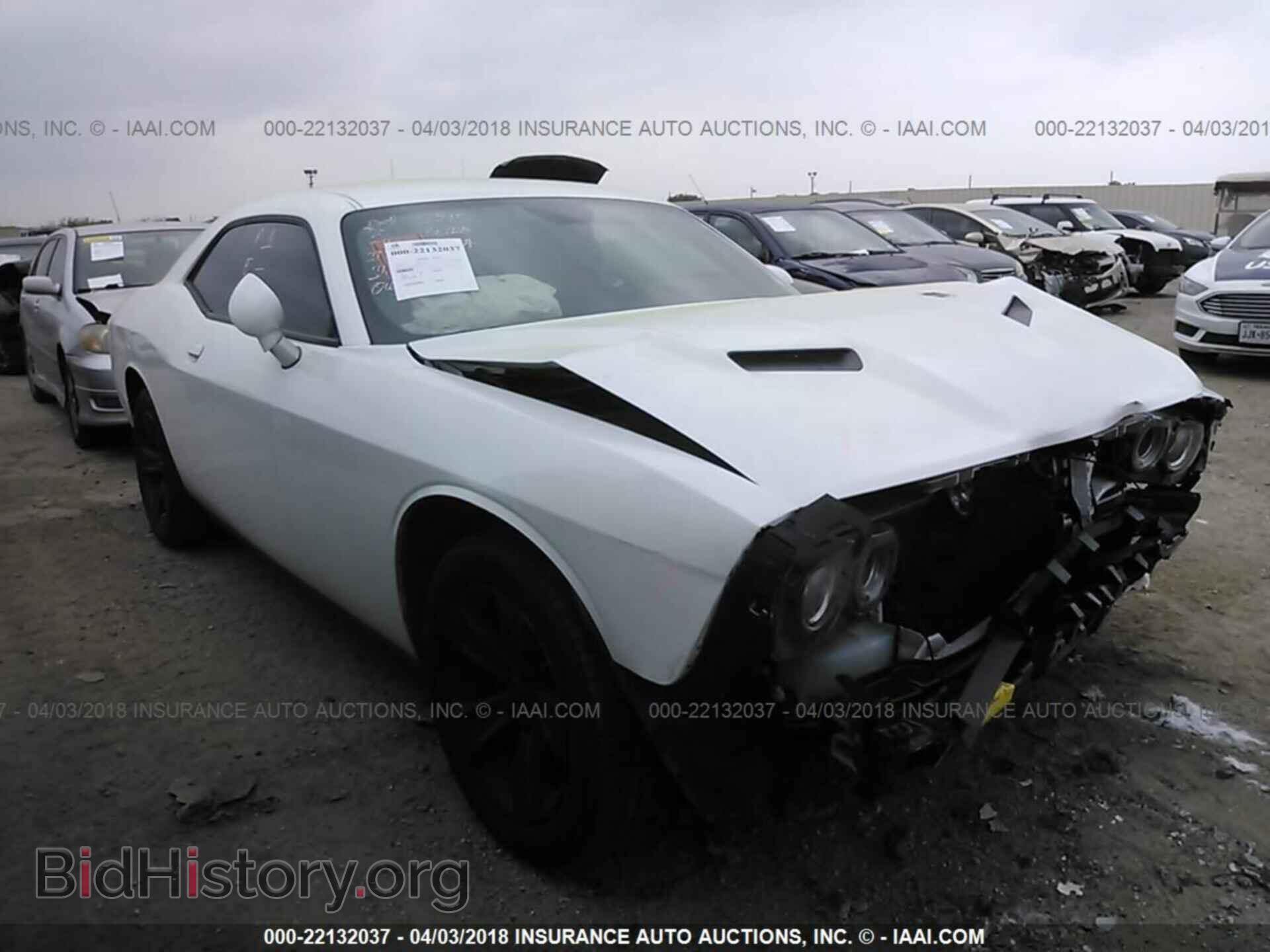 Фотография 2C3CDZAG2GH300926 - DODGE CHALLENGER 2016