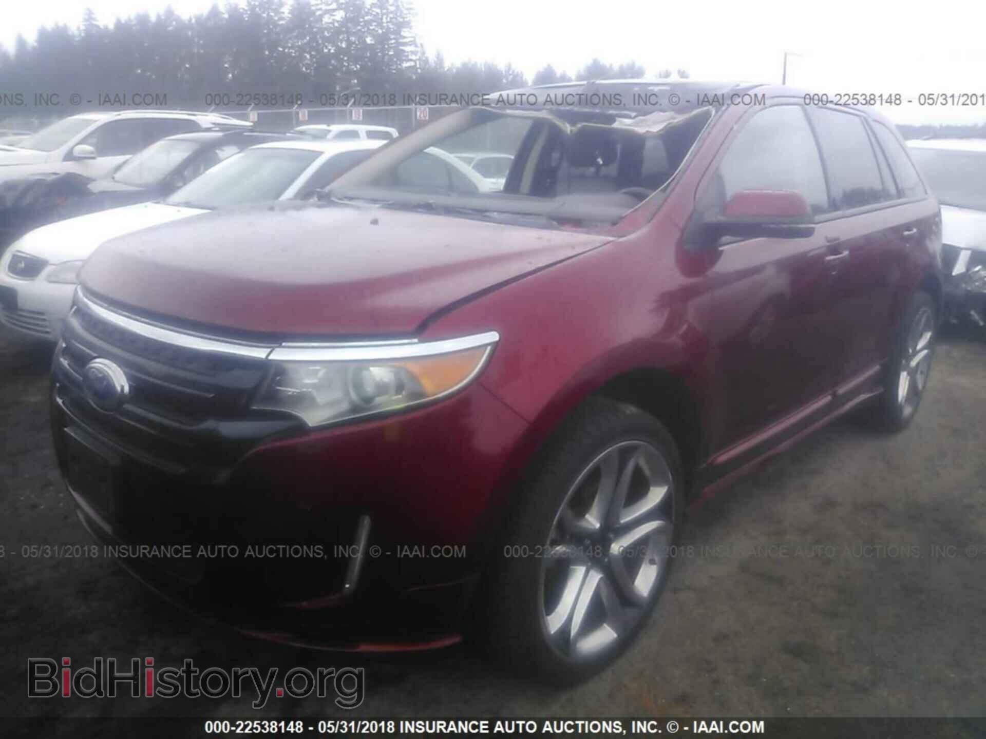 2013 Ford Edge - VIN: 2FMDK4AK2DBB54728 - Фото 2