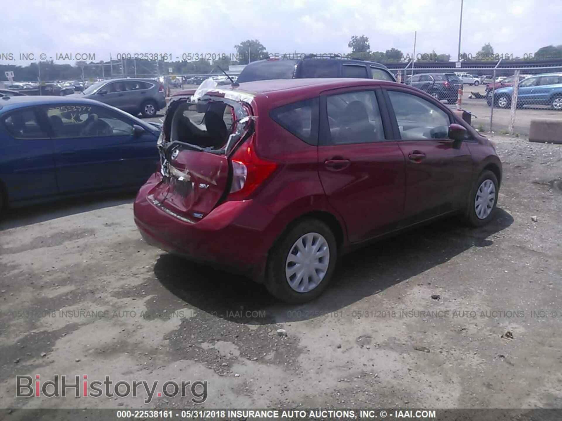 2015 Nissan Versa note - VIN: 3N1CE2CP4FL360227 - Фото 4