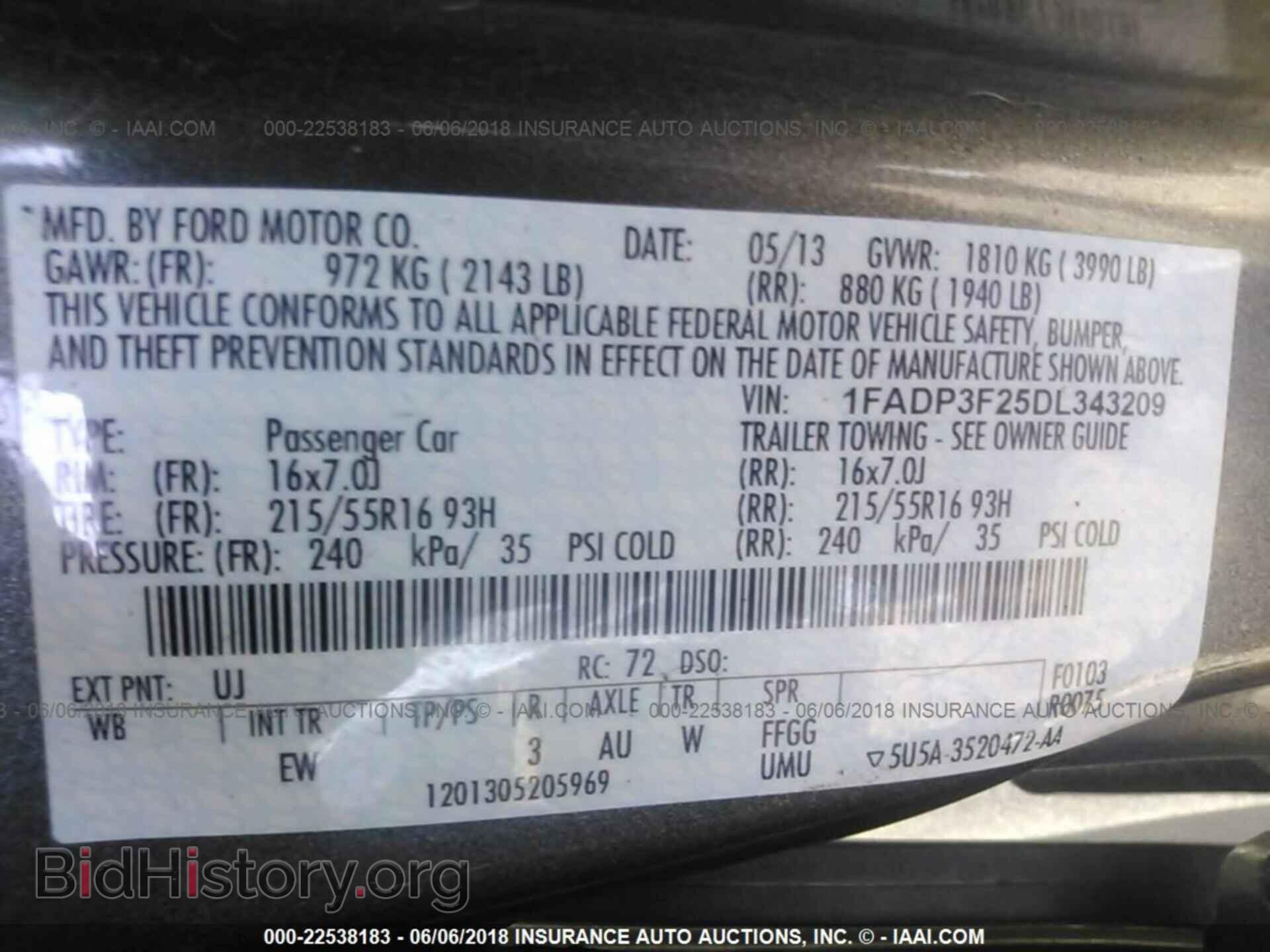 2013 Ford Focus - VIN: 1FADP3F25DL343209 - Photo 9