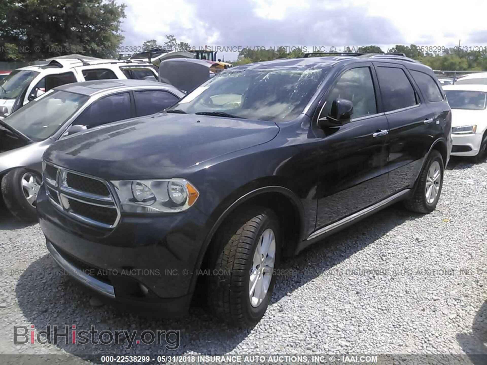 2013 Dodge Durango - VIN: 1C4RDHDG0DC663901 - Фото 2