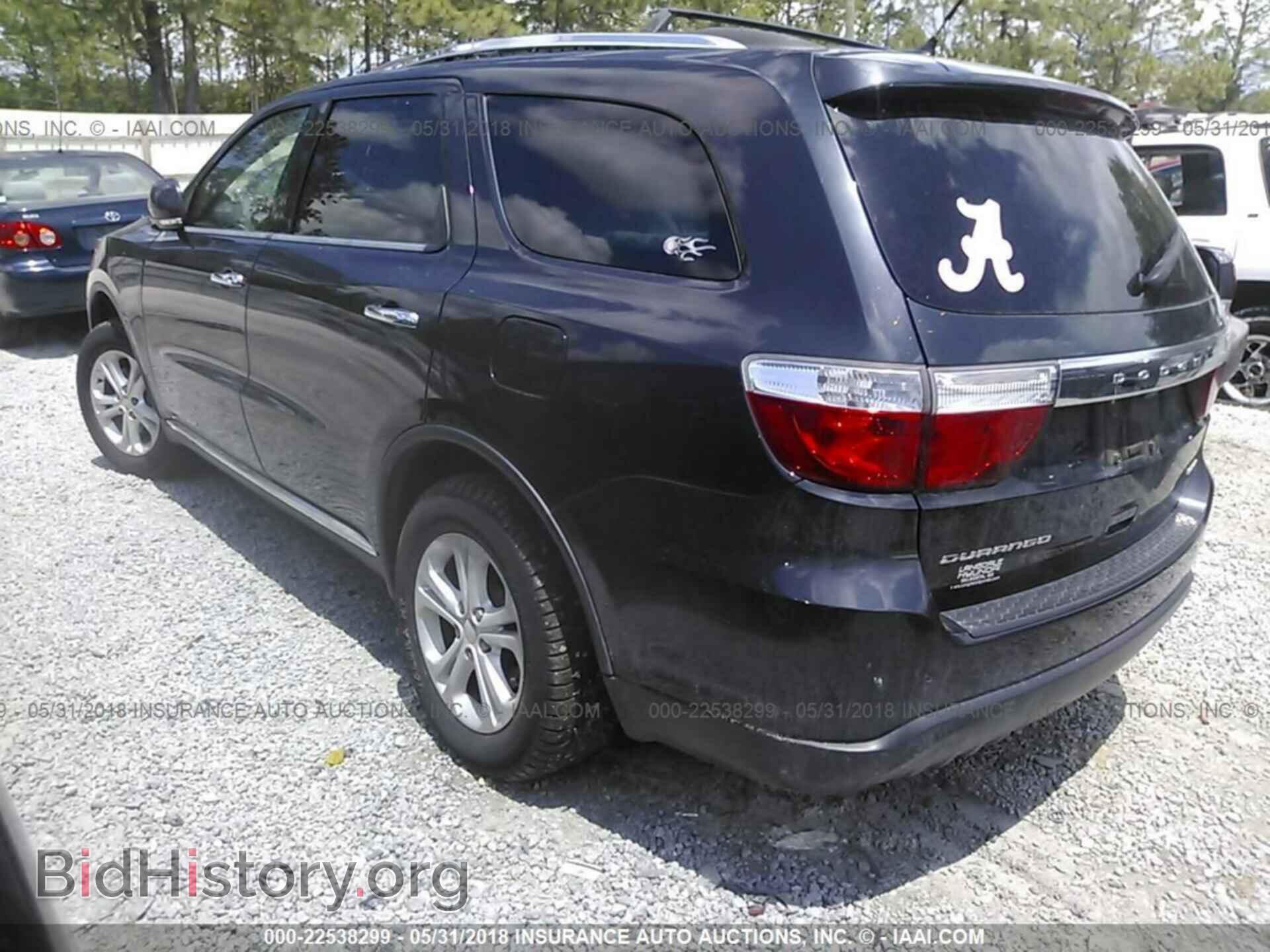 2013 Dodge Durango - VIN: 1C4RDHDG0DC663901 - Фото 3