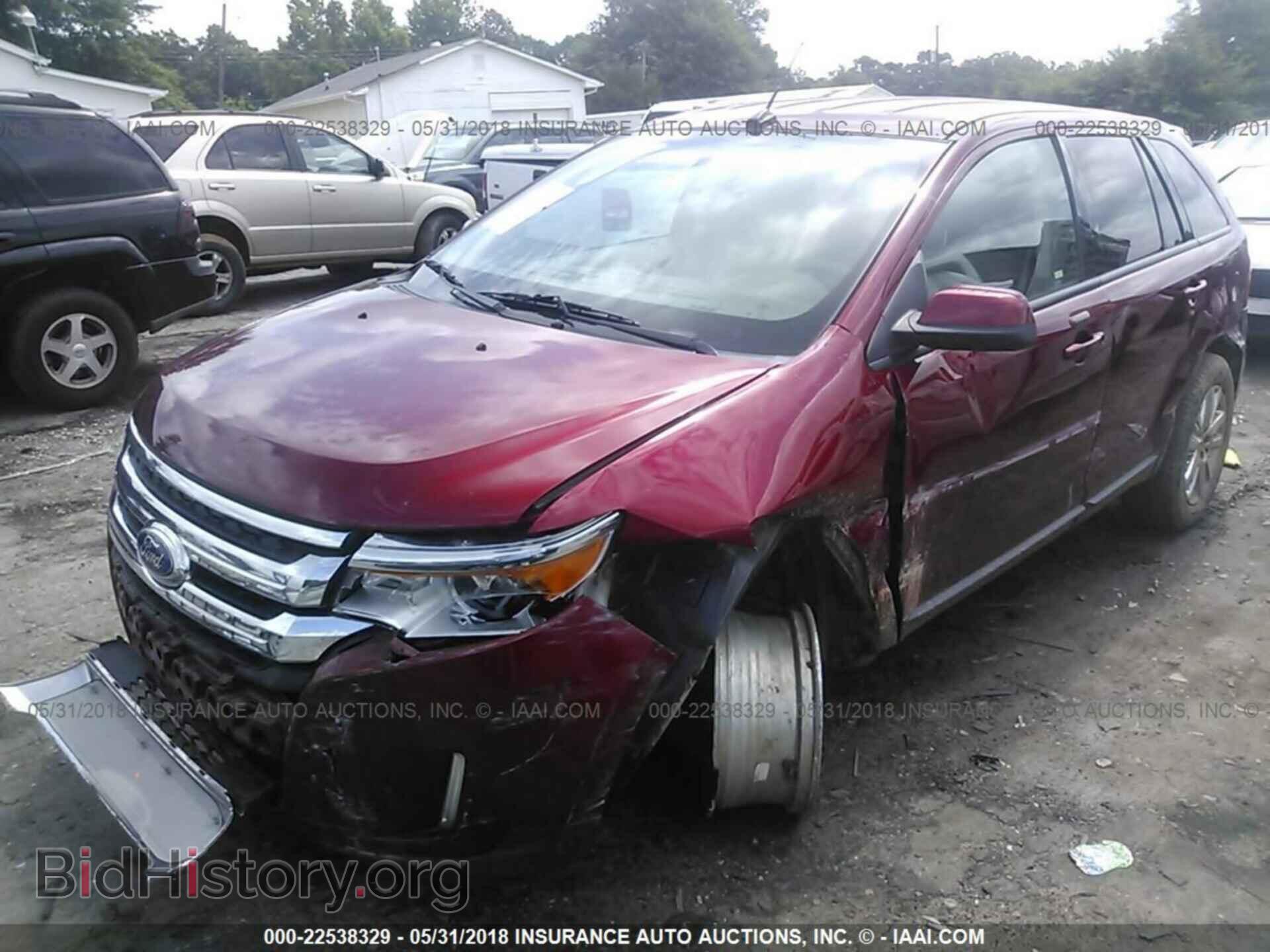 2013 Ford Edge - VIN: 2FMDK3JC1DBE06004 - Фото 2