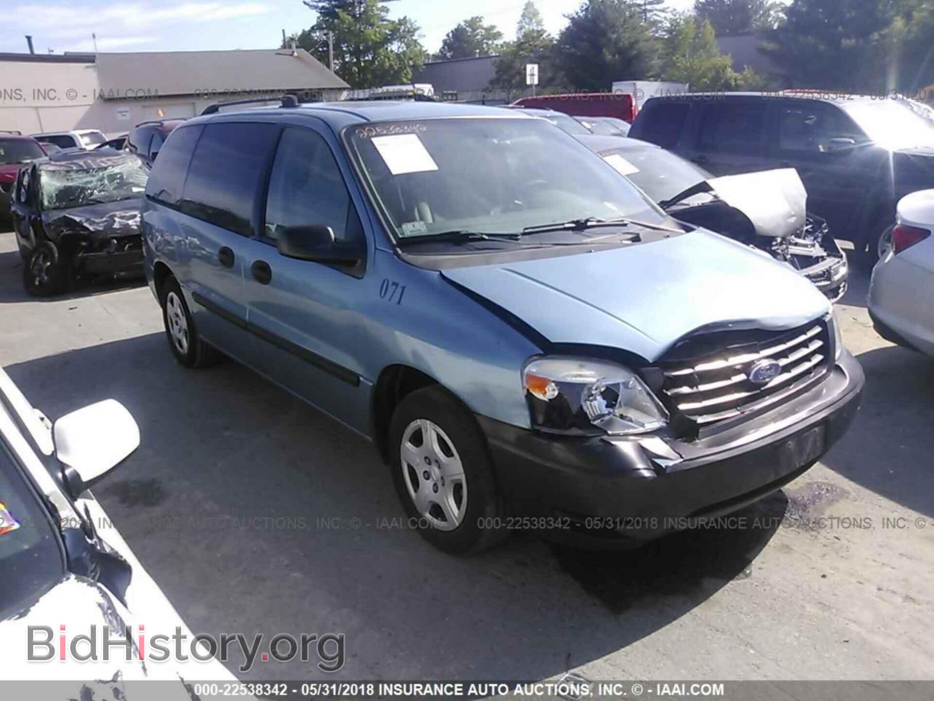Фотография 2FMZA51627BA16810 - FORD FREESTAR 2007